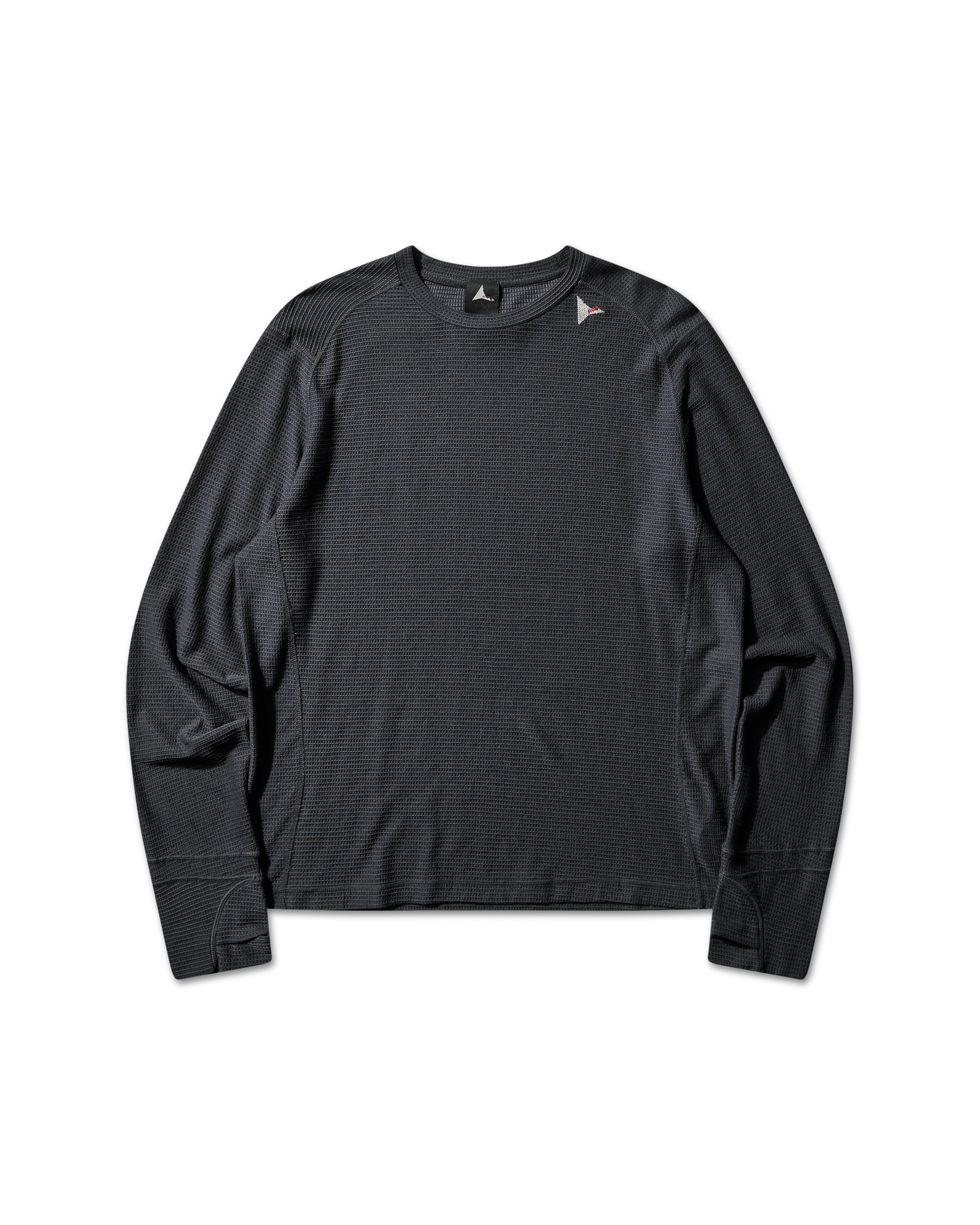 ROA Ashi Wool Tencel Baselayer Long Sleeve J339716-S-Blue front