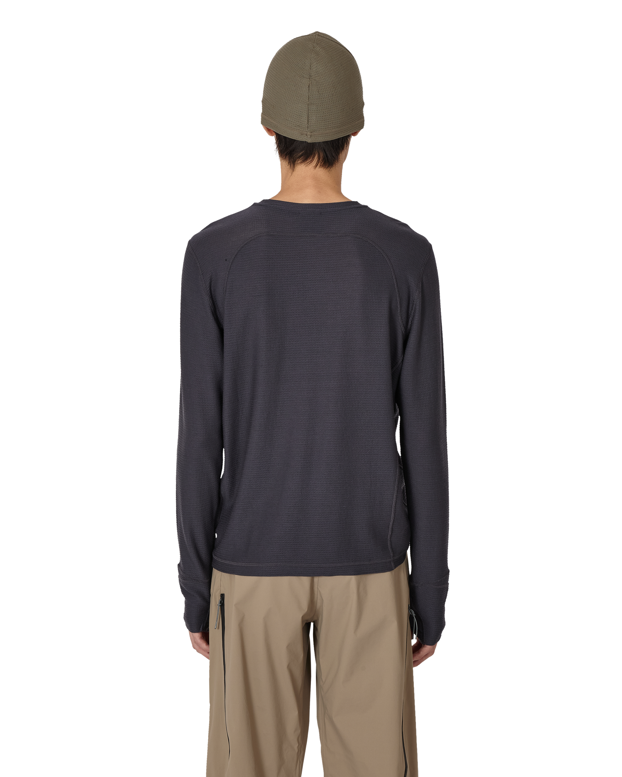 ROA Ashi Wool Tencel Baselayer Long Sleeve J339716-S-Blue 3