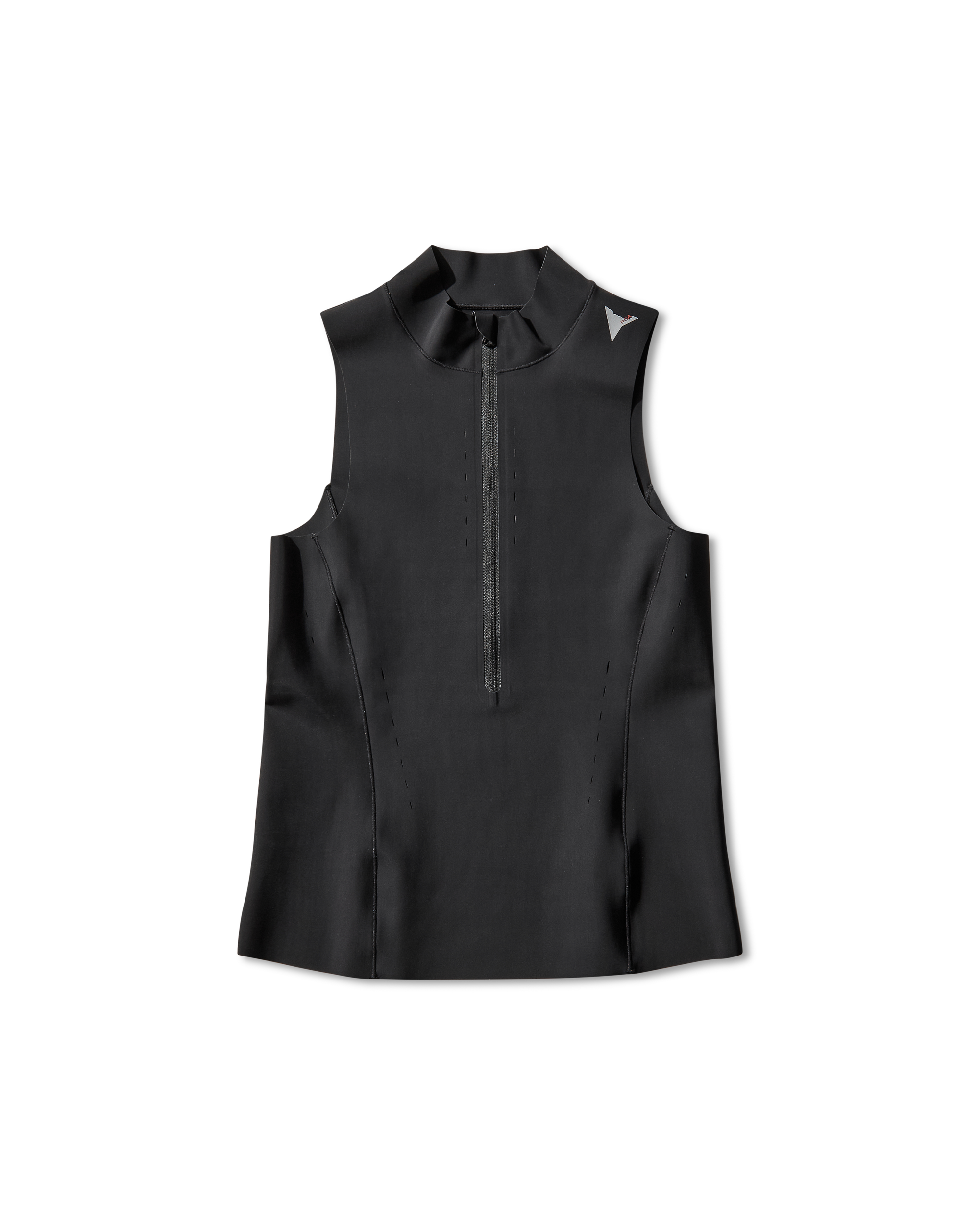 ROA Gator Compression Half Zip Tank Top J339717-XS-Black front