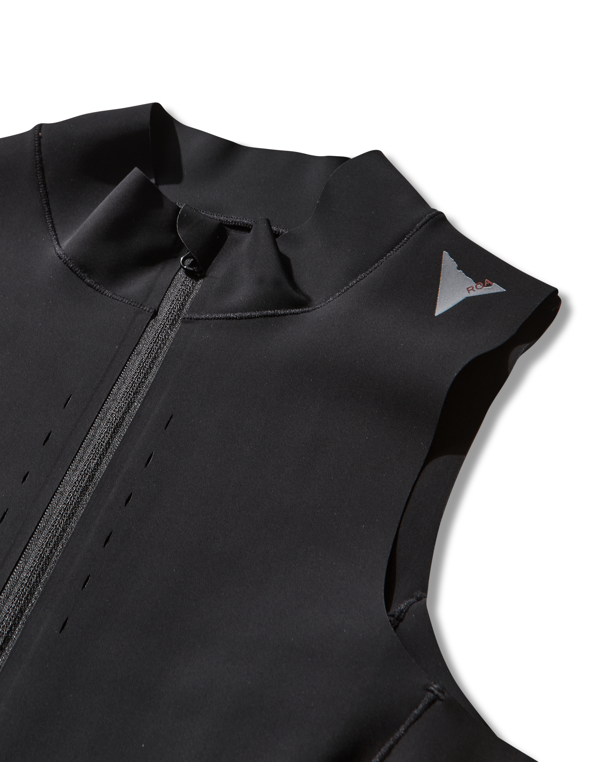 ROA Gator Compression Half Zip Tank Top J339717-XS-Black 11