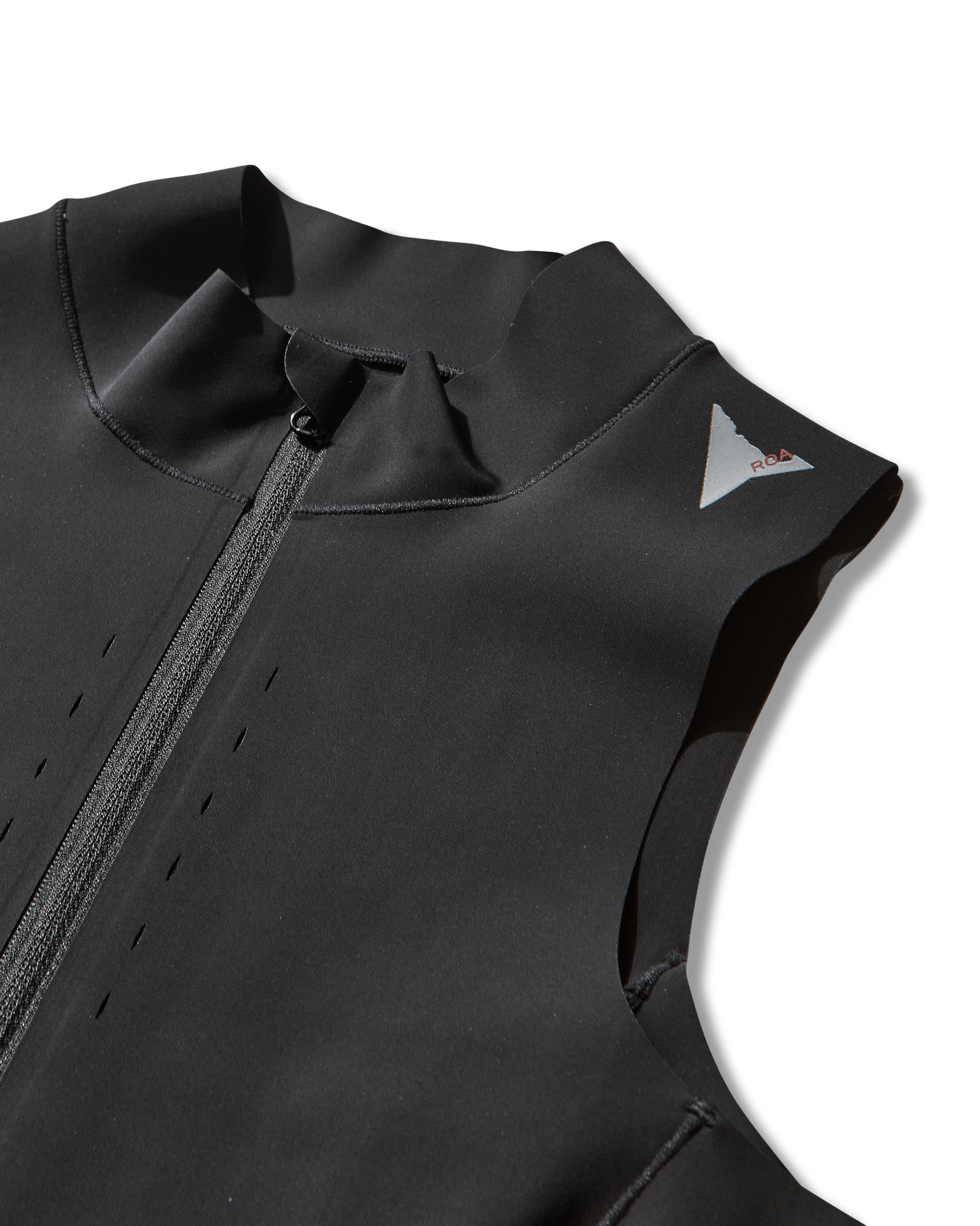ROA Gator Compression Half Zip Tank Top J339717-XS-Black 3