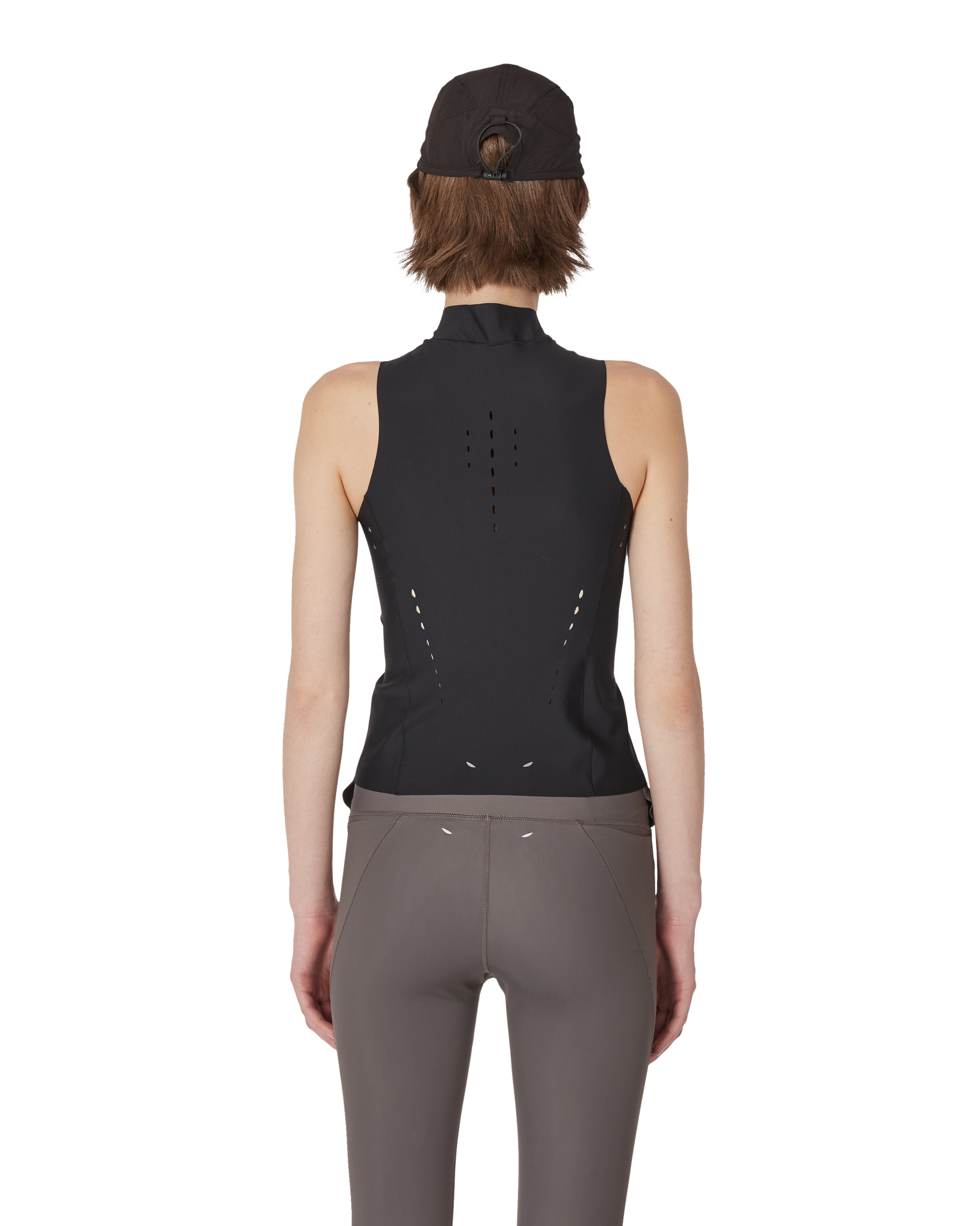 ROA Gator Compression Half Zip Tank Top J339717-XS-Black 3