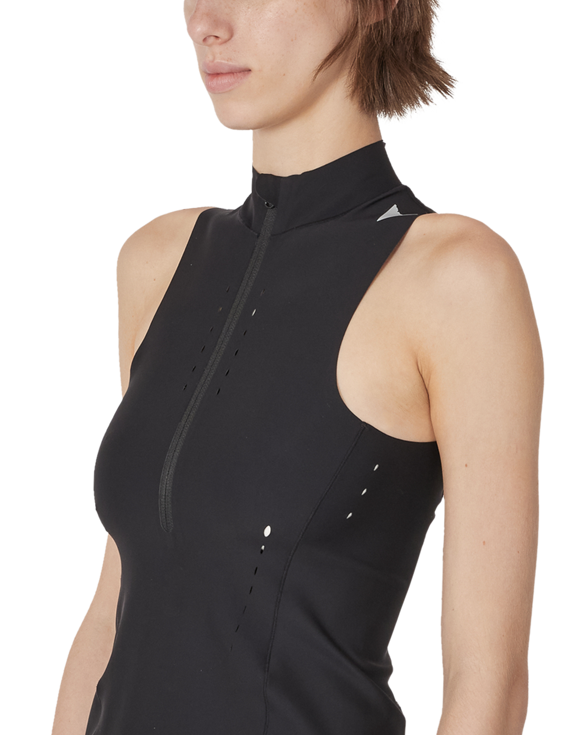 ROA Gator Compression Half Zip Tank Top J339717-XS-Black 5