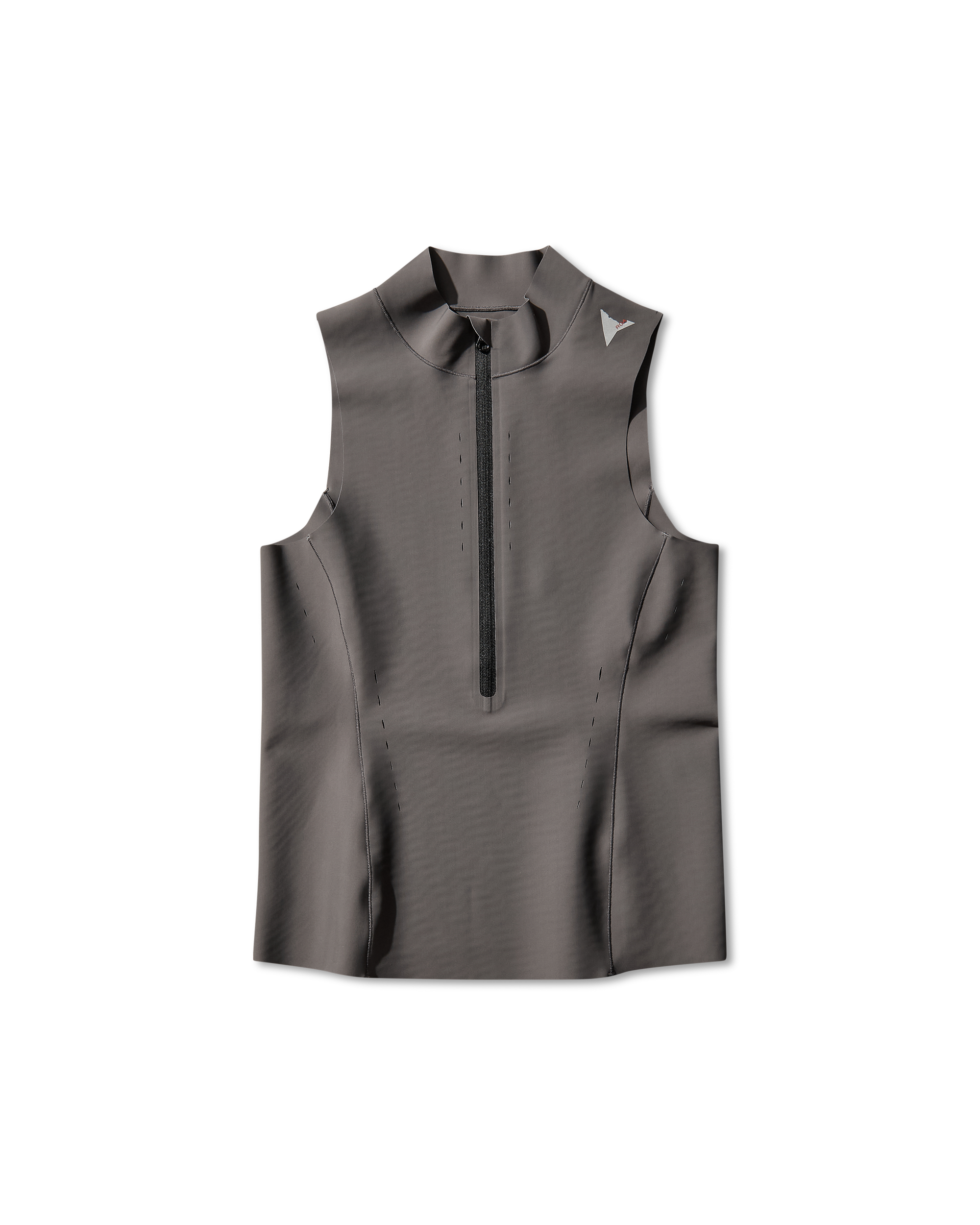 ROA Gator Compression Half Zip Tank Top J339718-XS-Black front