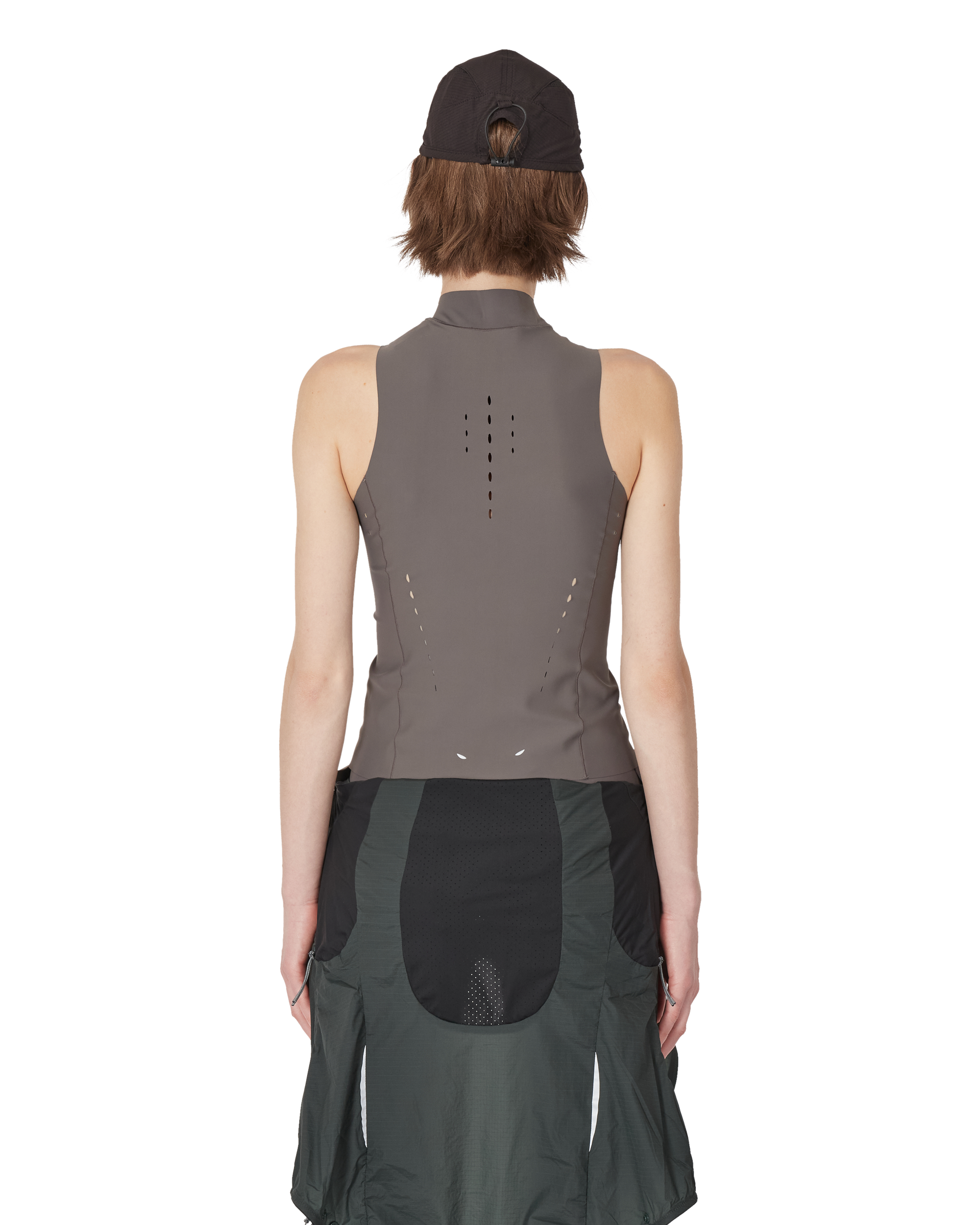 ROA Gator Compression Half Zip Tank Top J339718-S-Black 3