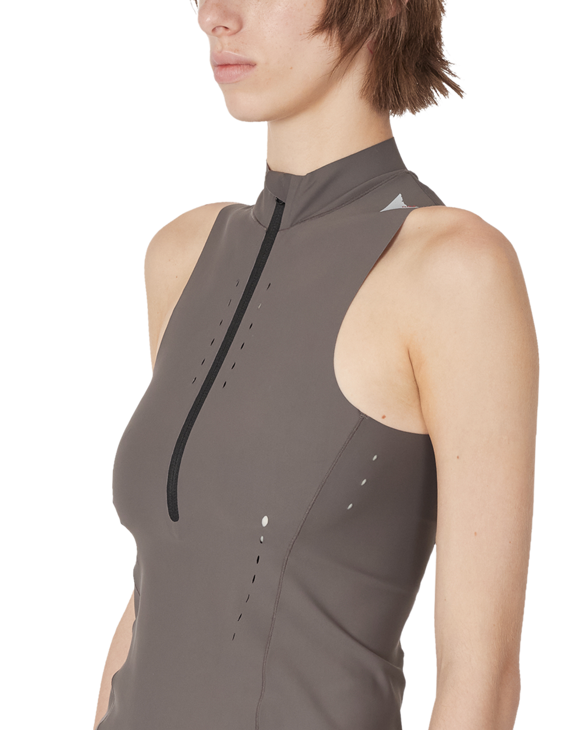 ROA Gator Compression Half Zip Tank Top J339718-S-Black 5