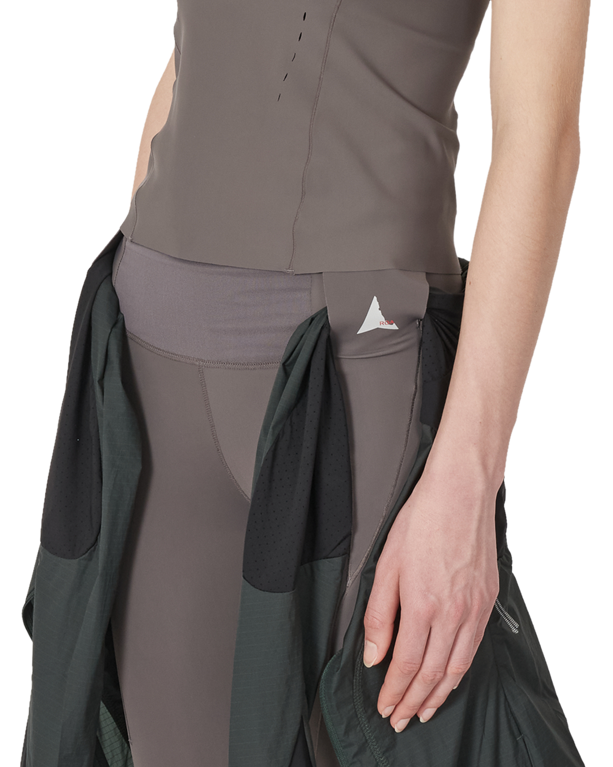 ROA Gator Compression Half Zip Tank Top J339718-S-Black 6