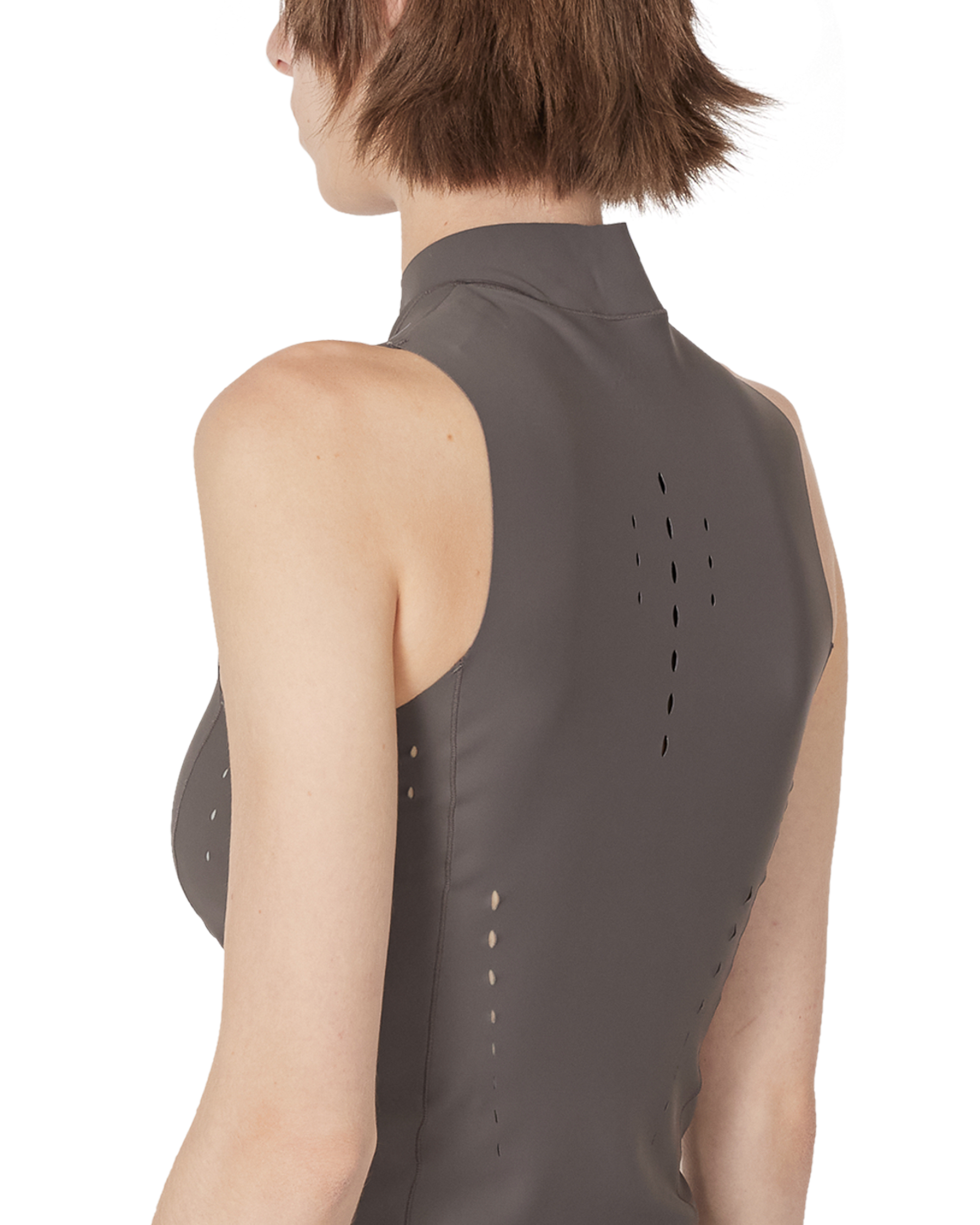 ROA Gator Compression Half Zip Tank Top J339718-S-Black 7