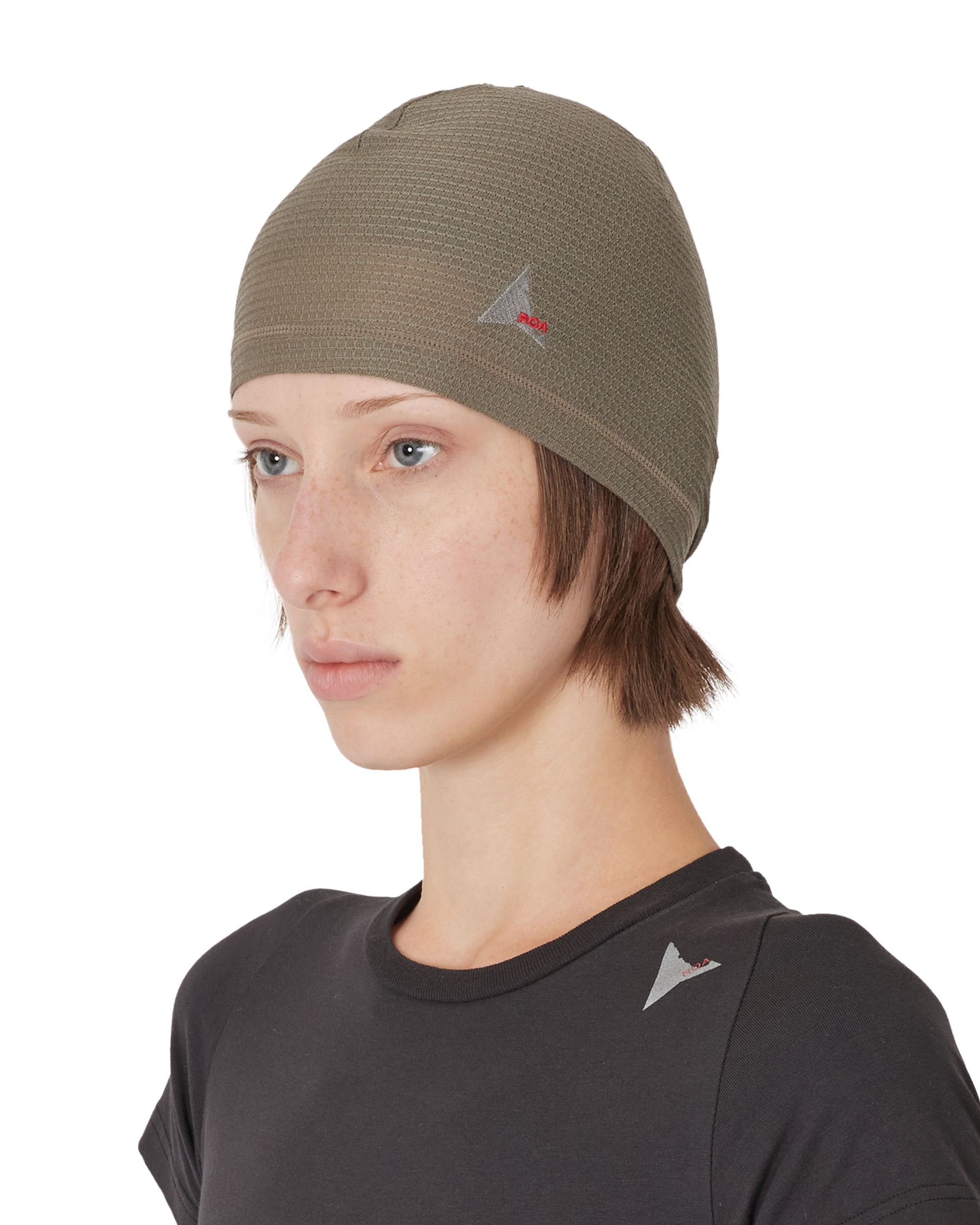 ROA Ashi Wool Tencel Beanie J339723-ONE SIZE-Green 6