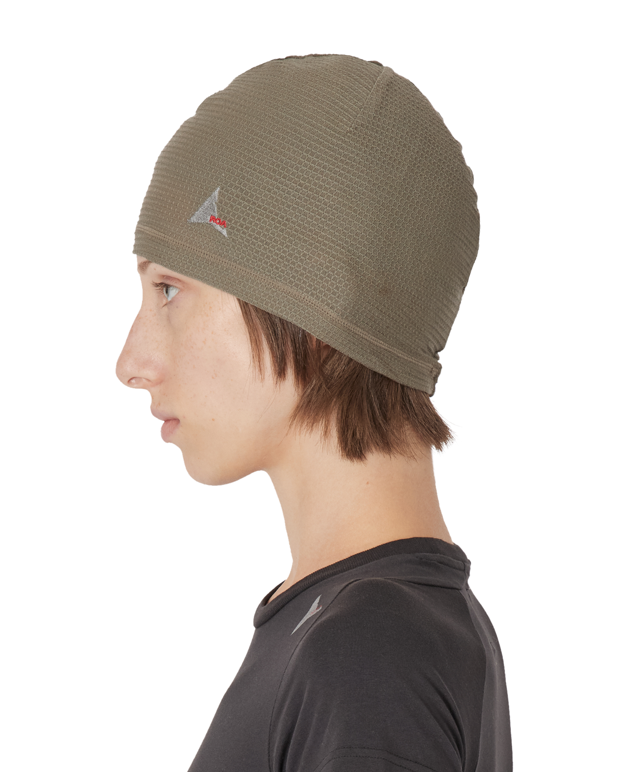 ROA Ashi Wool Tencel Beanie J339723-ONE SIZE-Green 7