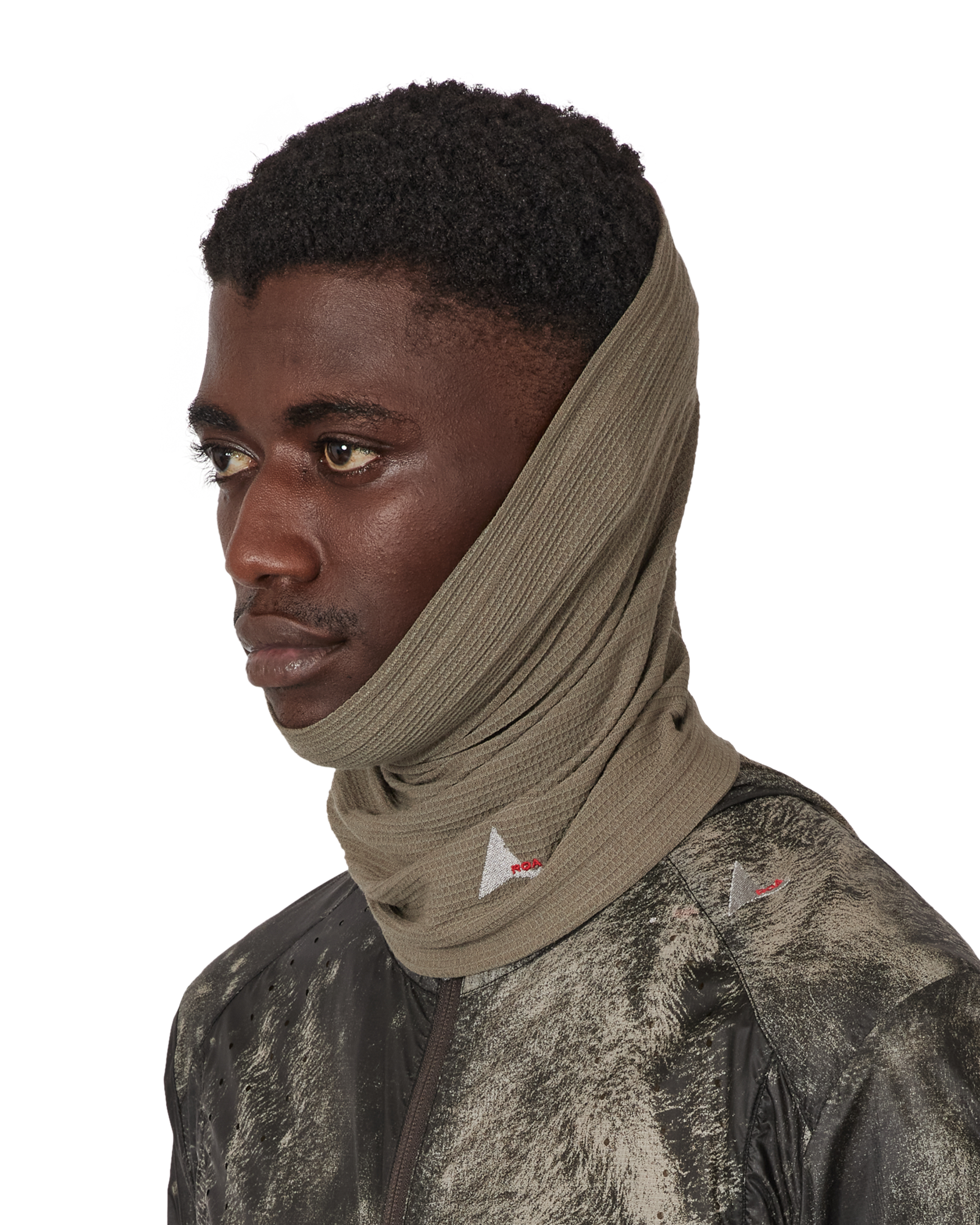 ROA Ashi Wool Tencel Neckwarmer J339725-ONE SIZE-Green 6