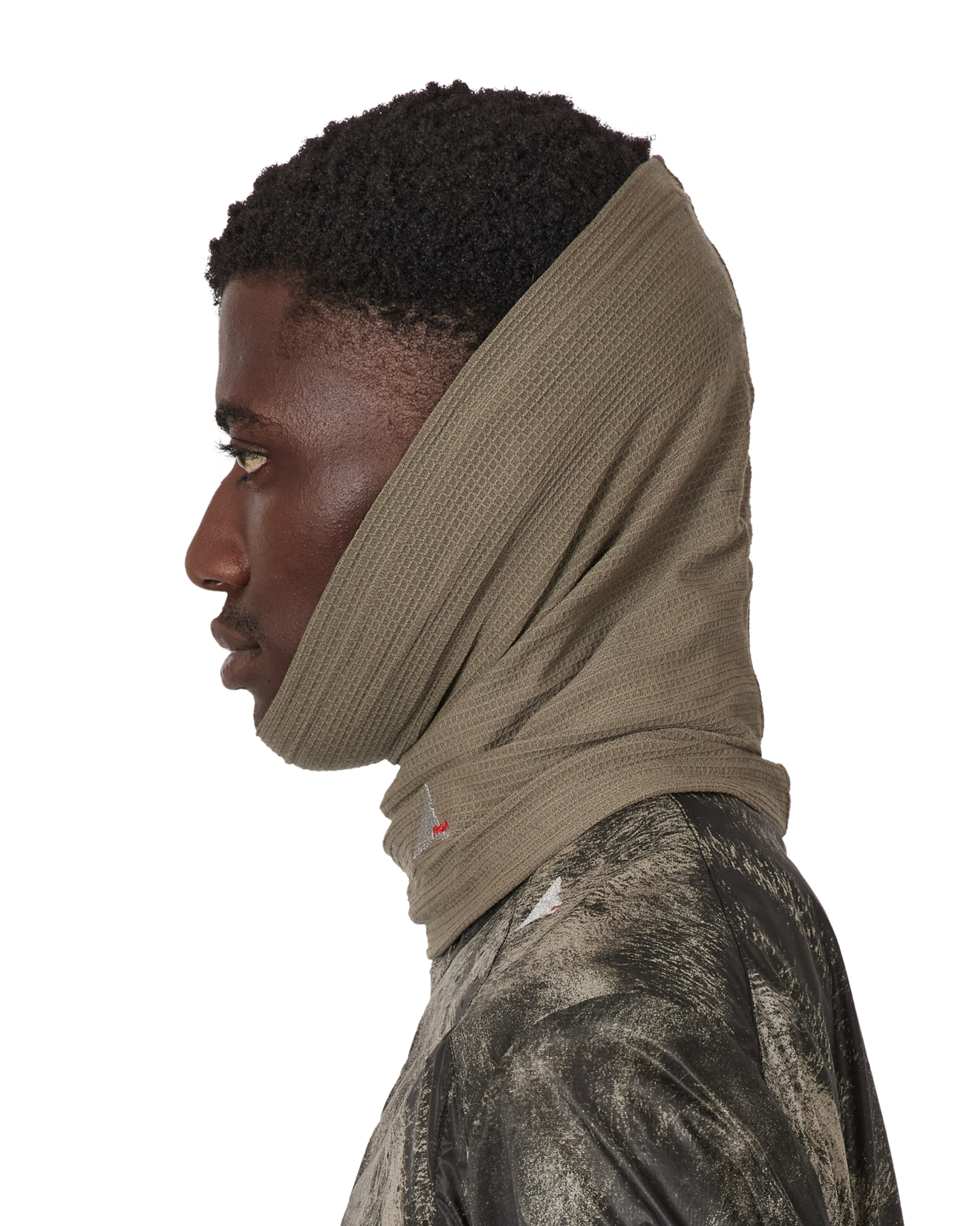 ROA Ashi Wool Tencel Neckwarmer J339725-ONE SIZE-Green 7