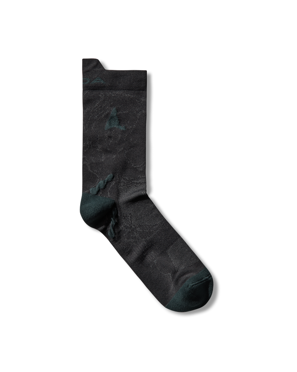 ROA Ryli Q-skin Technical Crew Socks J339878-35-38-Black 1