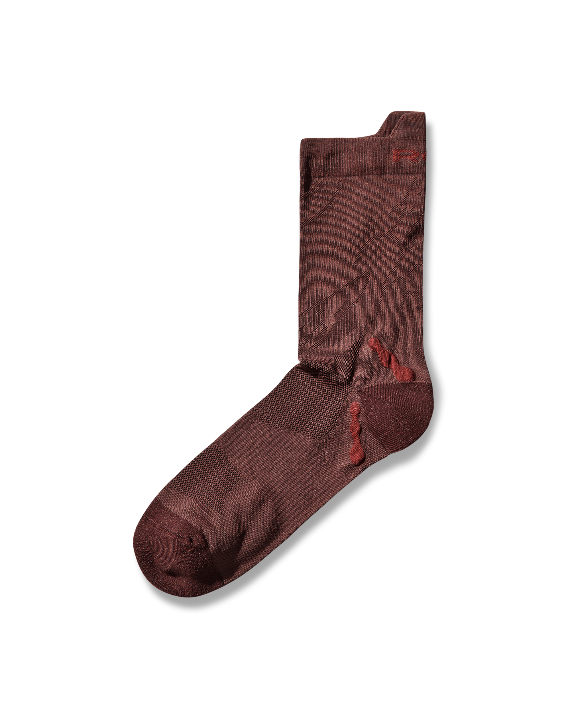 ROA Ryli Q-skin Technical Crew Socks J339879-35-38-Red 2