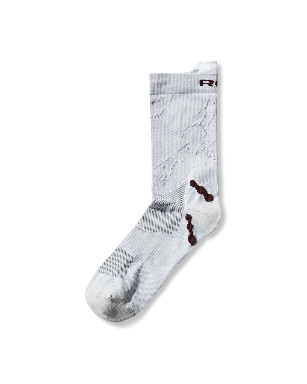 ROA Ryli Q-skin Technical Crew Socks J339880-35-38-White 1