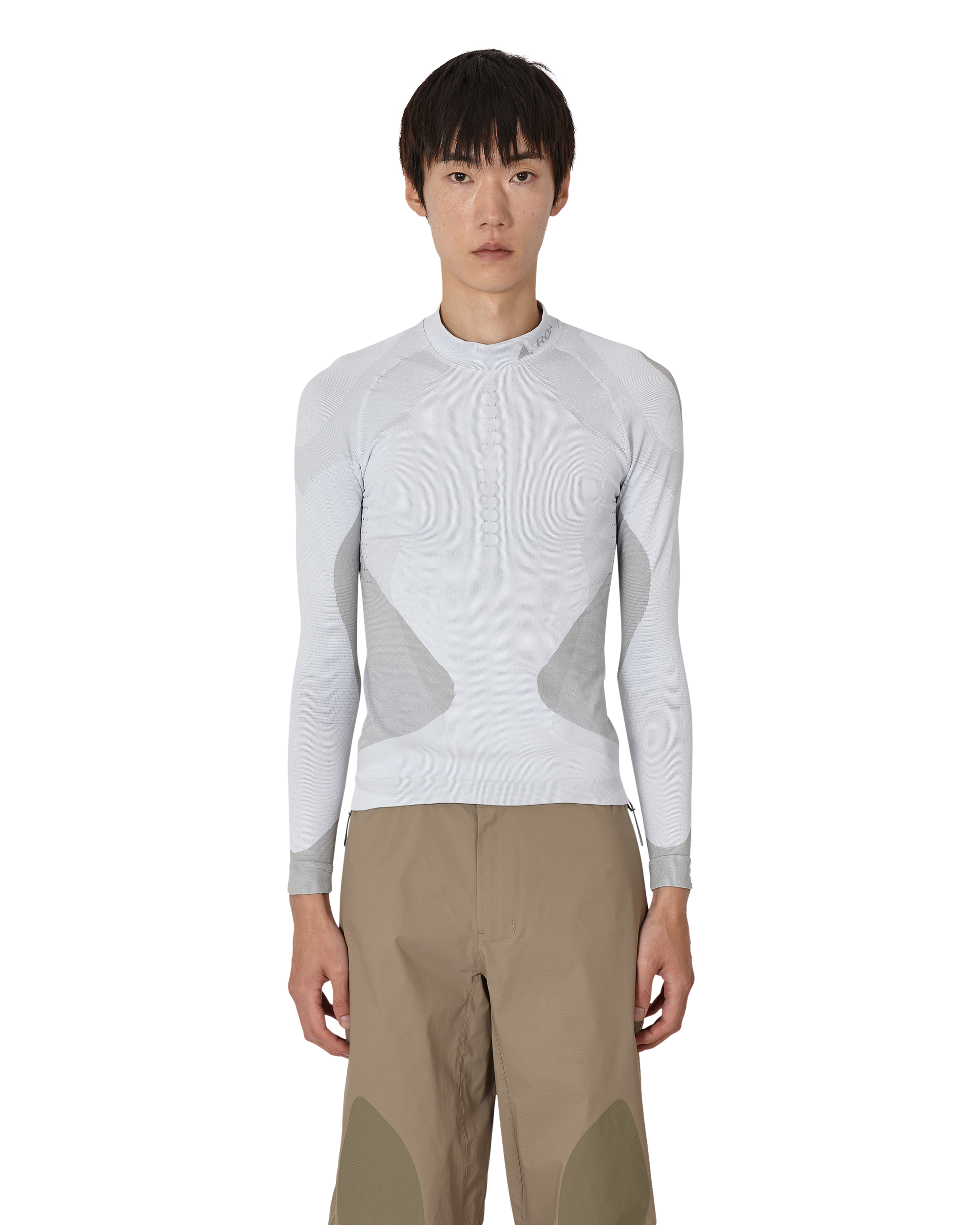 ROA Daze Compression Seamless Long Sleeve J340033-M-White front