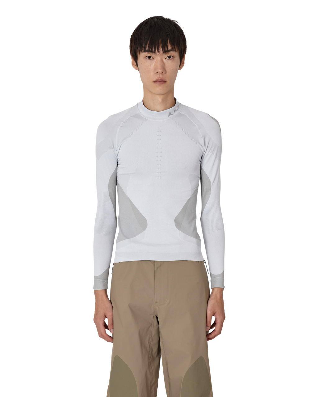 ROA Daze Compression Seamless Long Sleeve J340033-S-White front