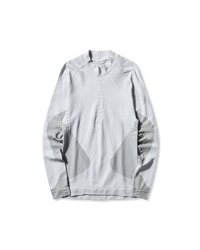 Thumbnail Daze Compression Seamless Long Sleeve White