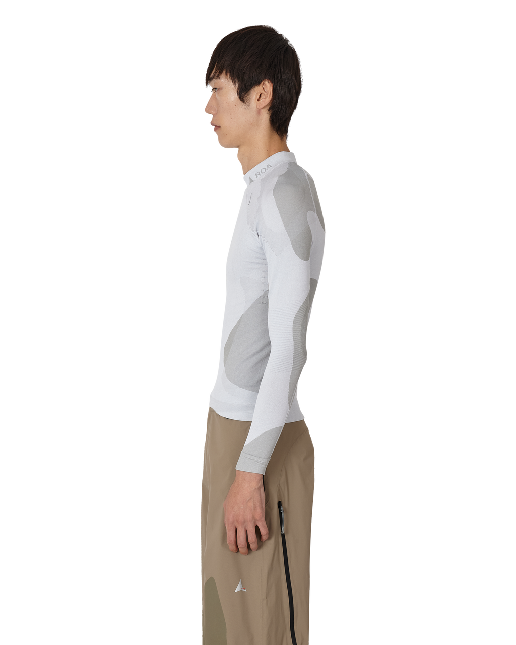 ROA Daze Compression Seamless Long Sleeve J340033-S-White front