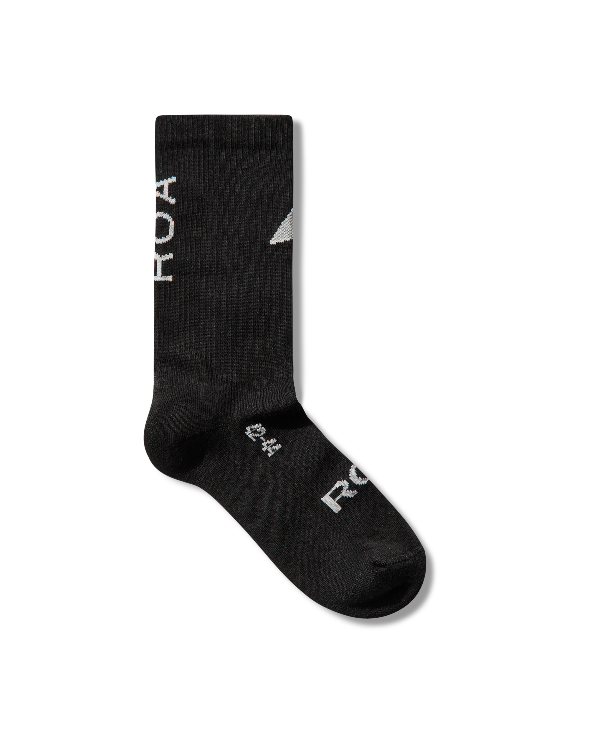 ROA Logo Biofil Socks J340261-39-41-Black 1