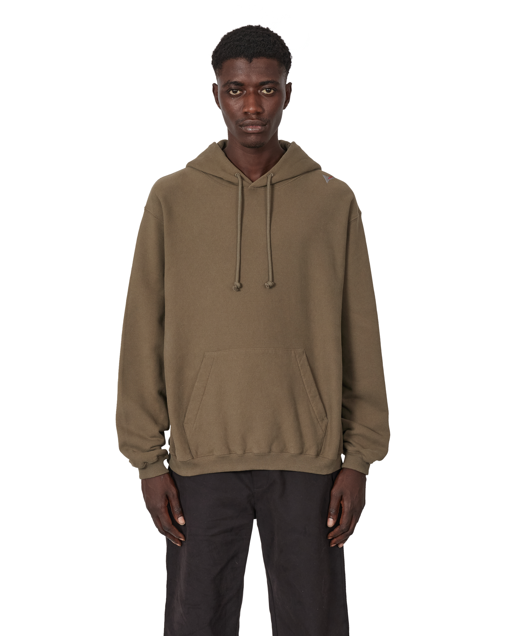 ROA Logo Hoodie J340274-XS-Brown front