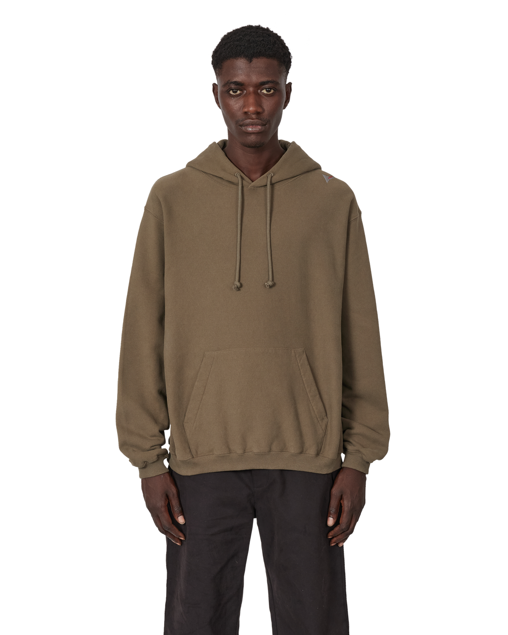 ROA Logo Hoodie J340274-XS-Brown front