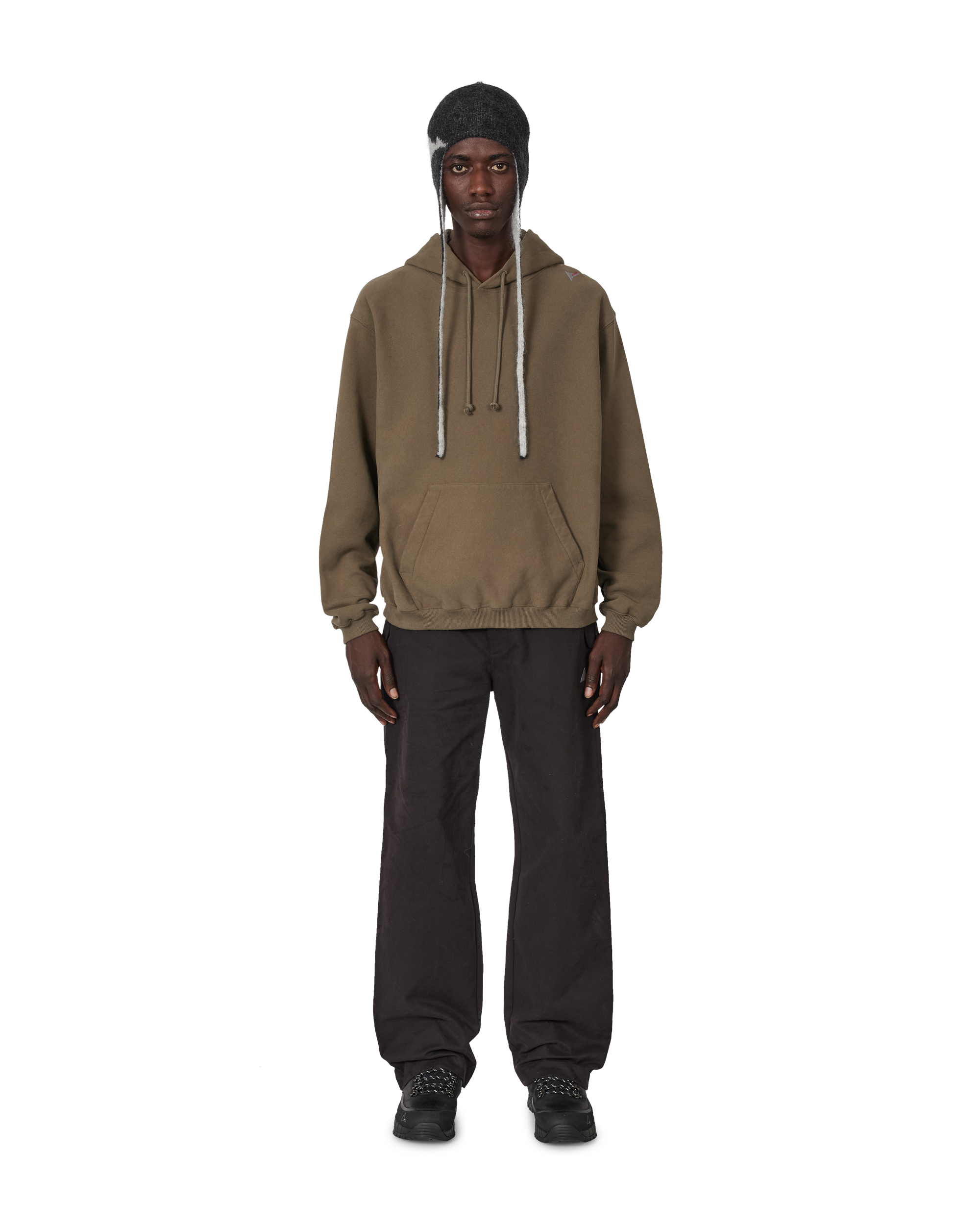 ROA Logo Hoodie J340274-XS-Brown 4