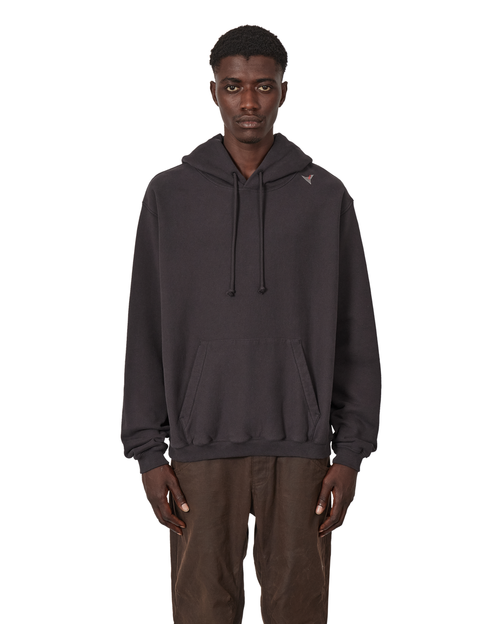 ROA Logo Hoodie J340275-XS-Black front