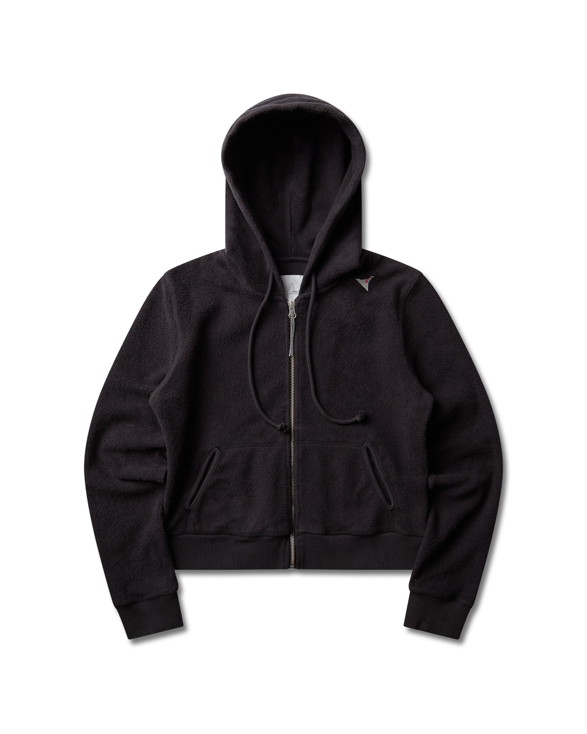 ROA Logo Inside Out Zip-up Baby Hoodie J340276-XS-Black 9