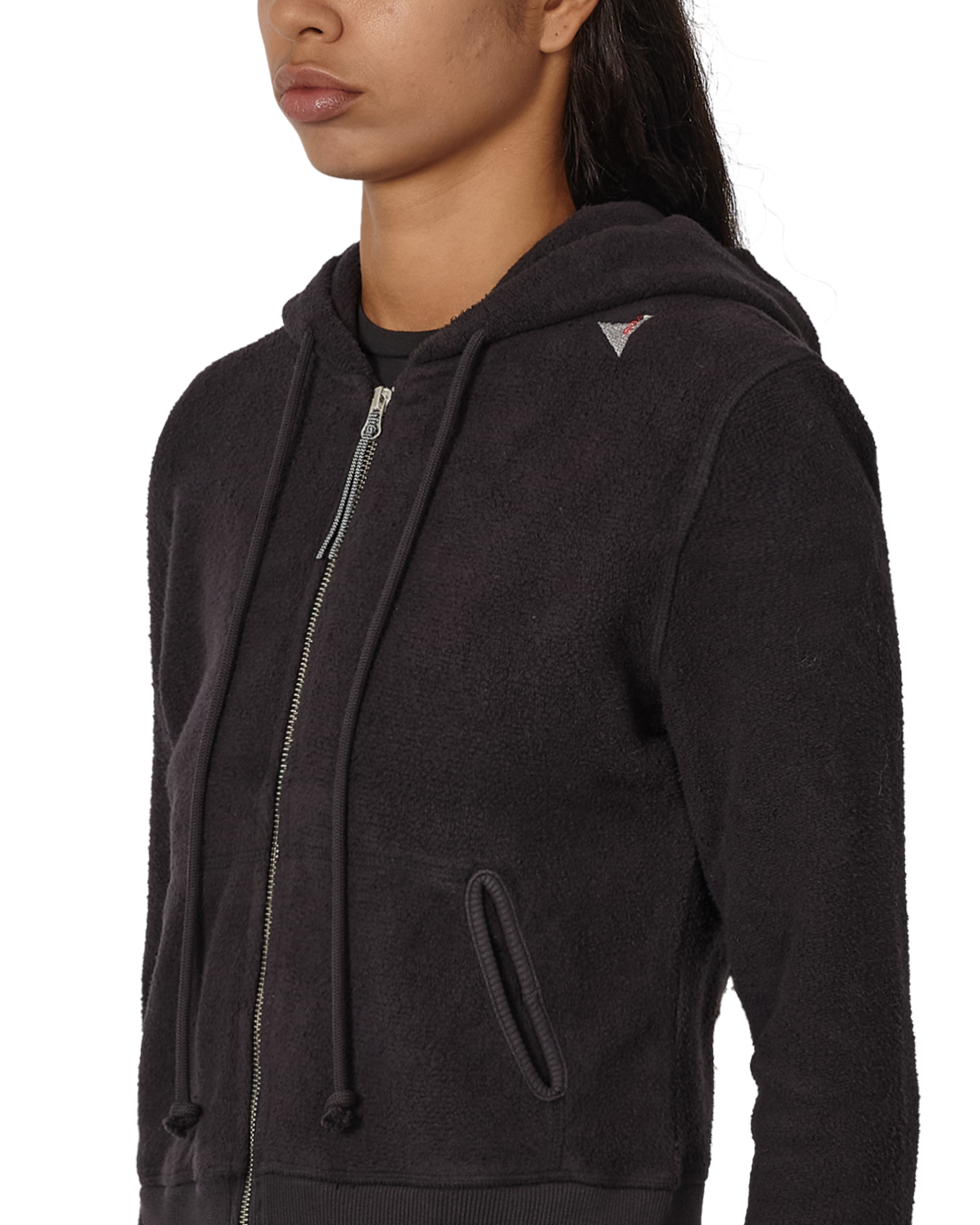 ROA Logo Inside Out Zip-up Baby Hoodie J340276-XS-Black 5