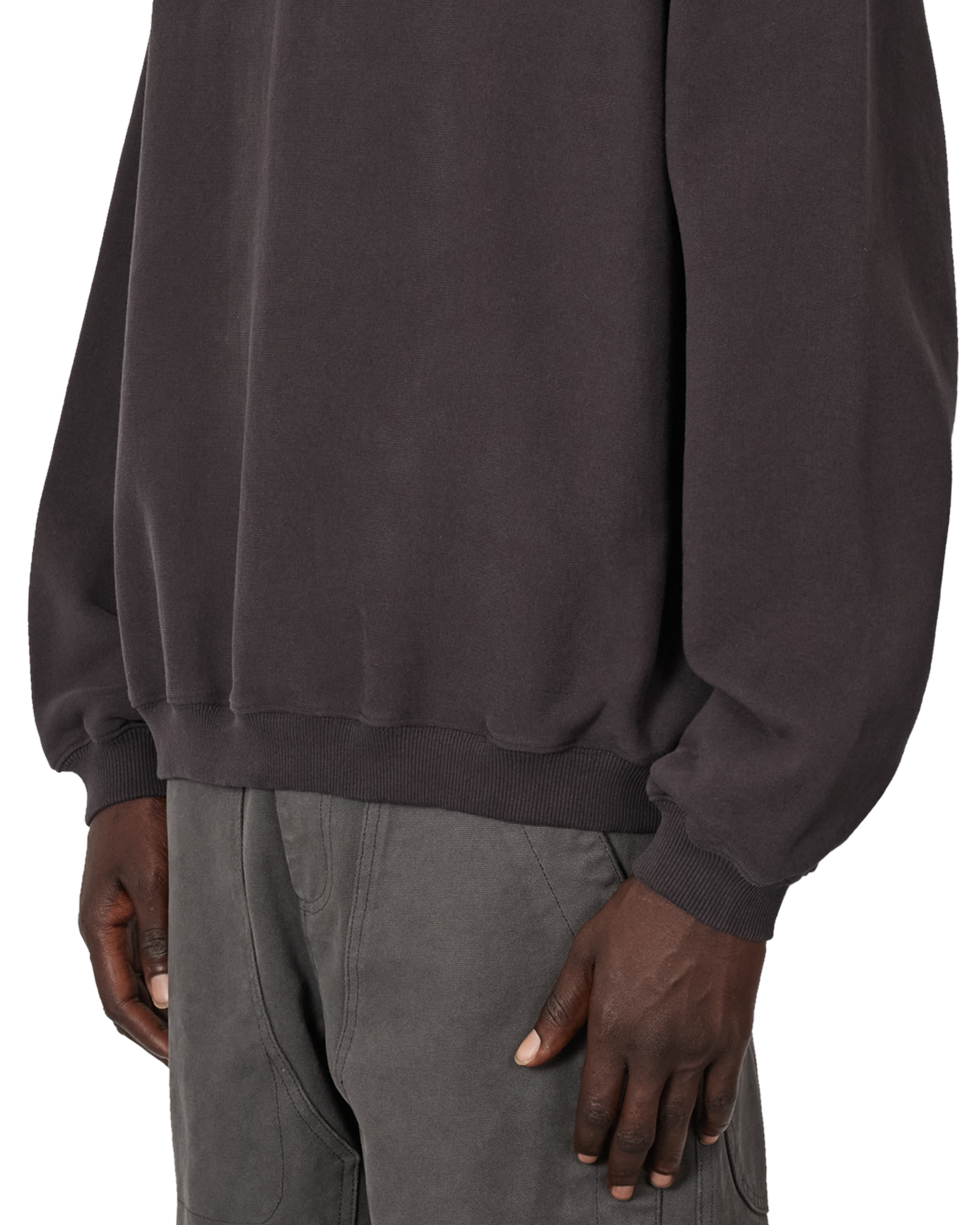 ROA Logo Half Zip Sweater J340277-XS-Black 6
