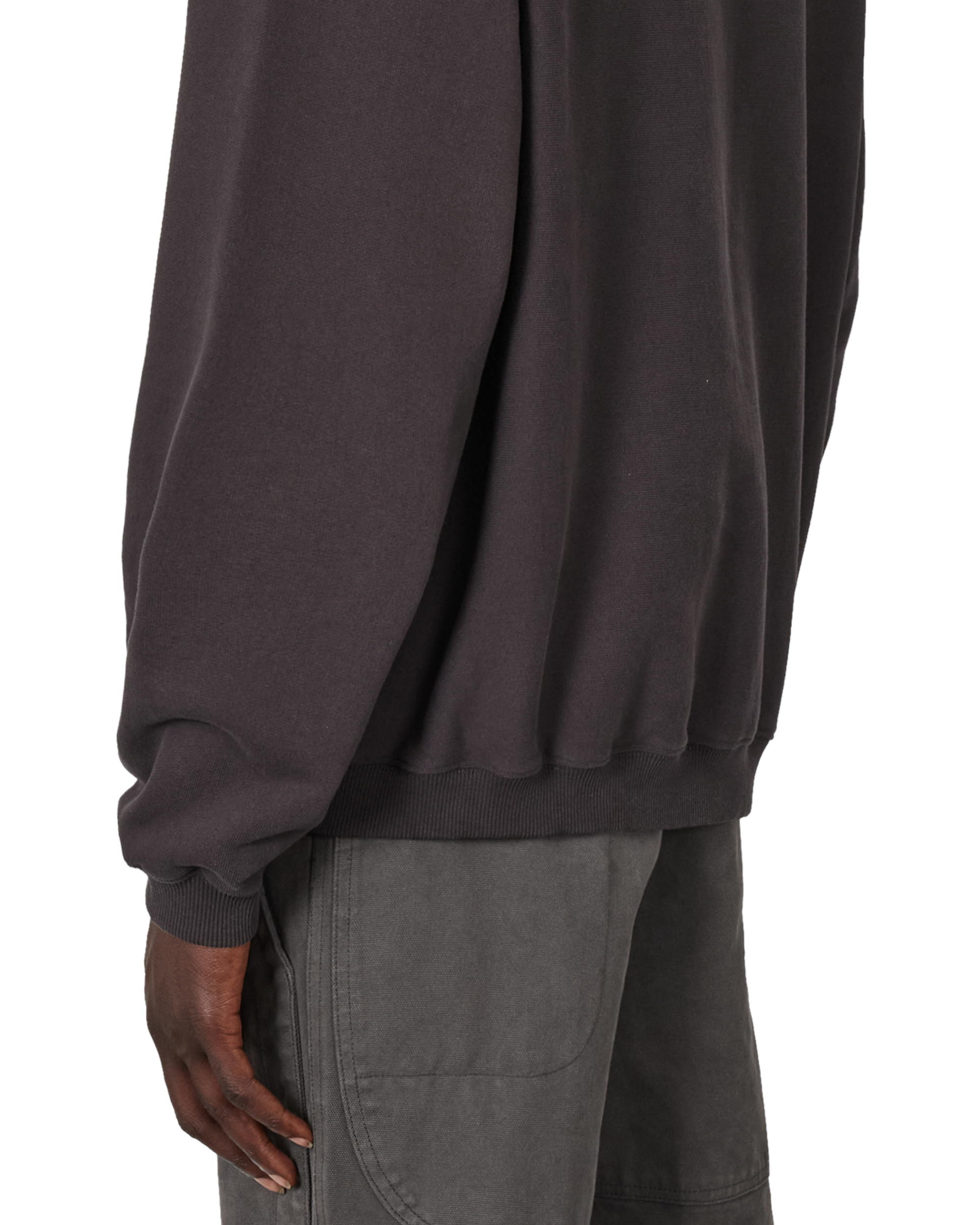 ROA Logo Half Zip Sweater J340277-XS-Black 8