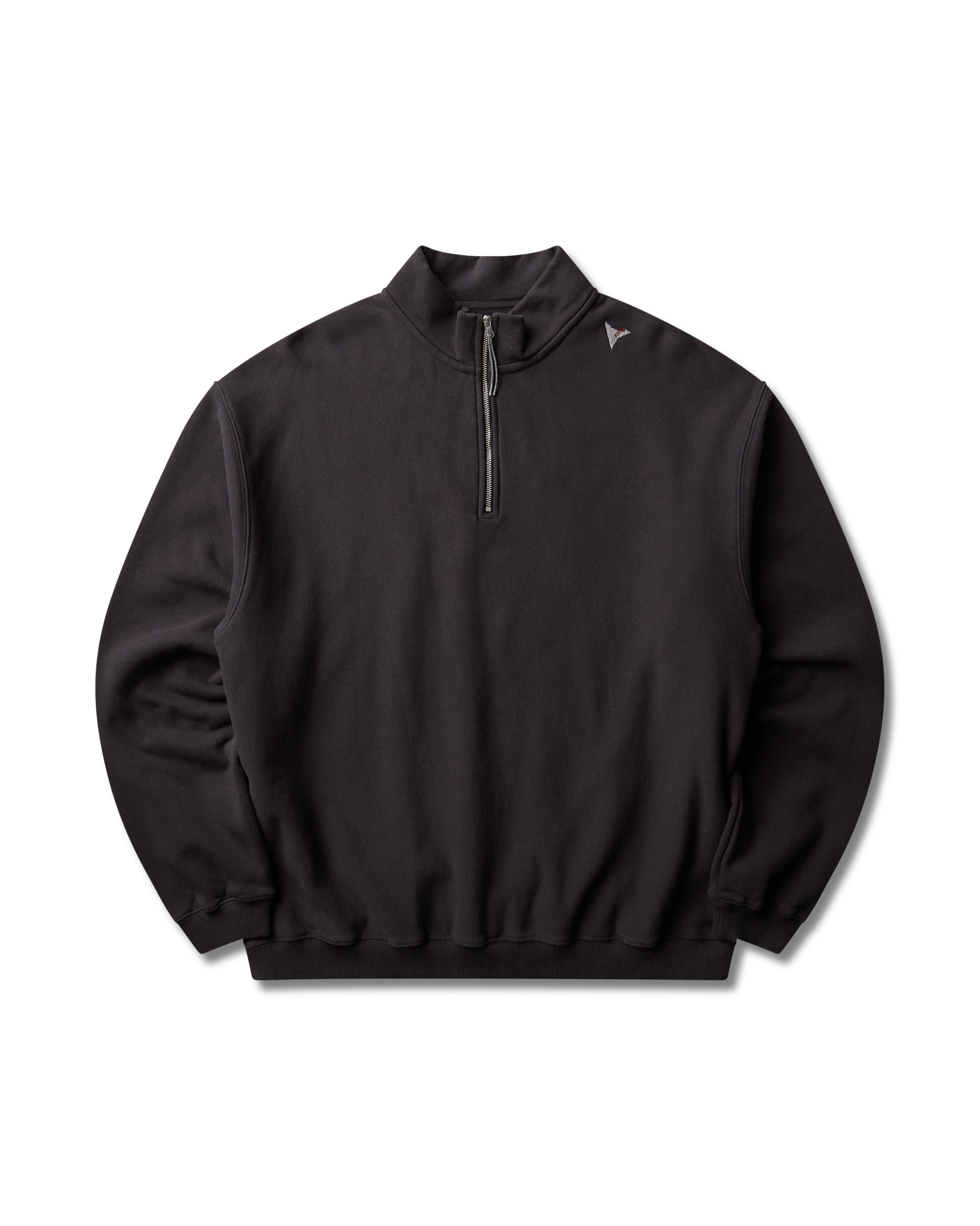ROA Logo Half Zip Sweater J340277-XS-Black 9