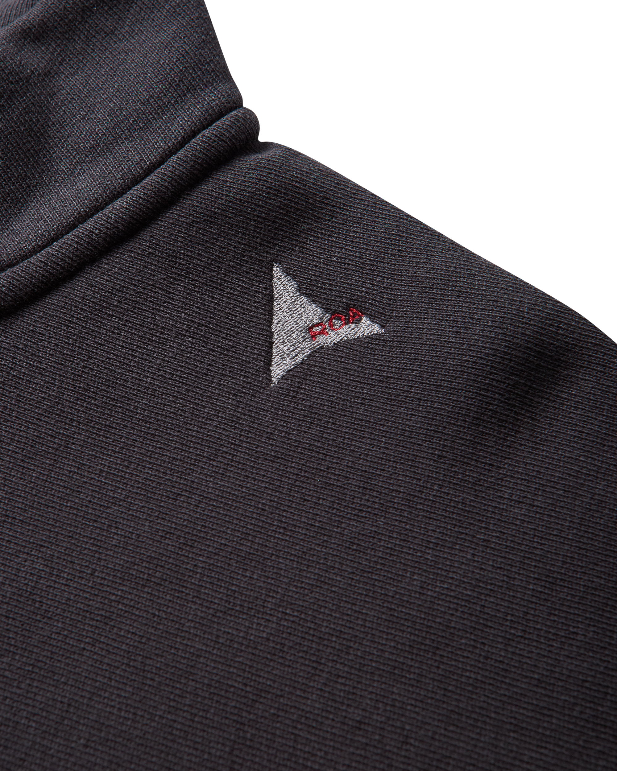 ROA Logo Half Zip Sweater J340277-XS-Black 11