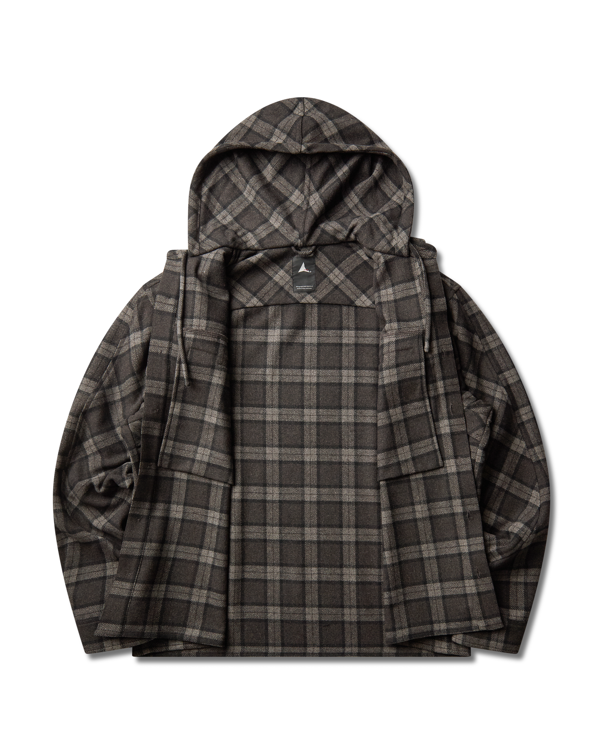 ROA Logger Wool Check Long Sleeve Shirt J341009-S-Black 10