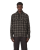Thumbnail Logger Wool Check Long Sleeve Shirt Black