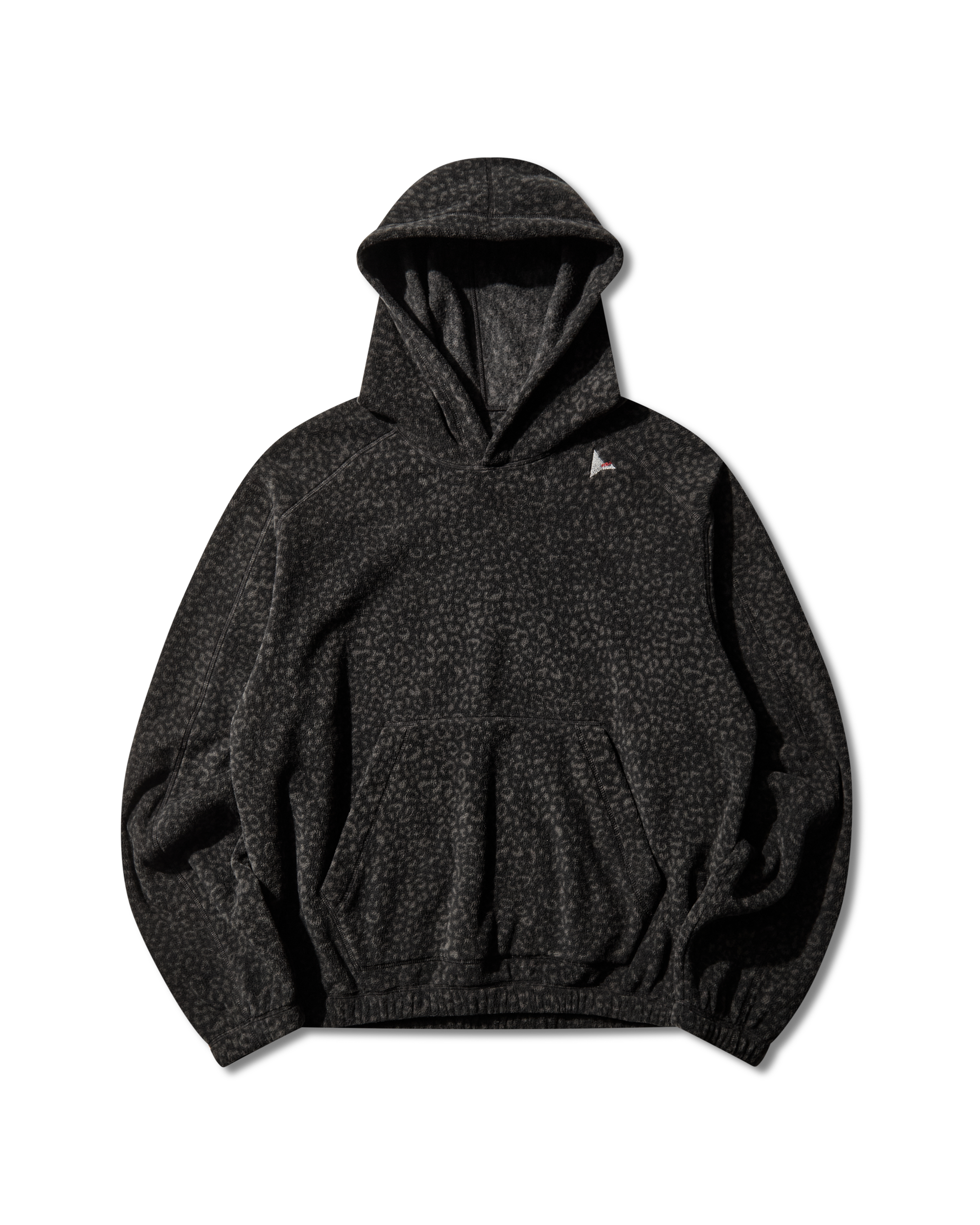 ROA Drowi Polar Fleece Hoodie J345091-S-Black front