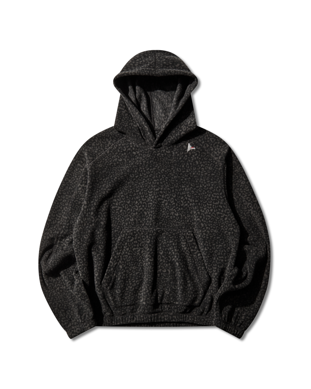 ROA Drowi Polar Fleece Hoodie J345091-S-Black front