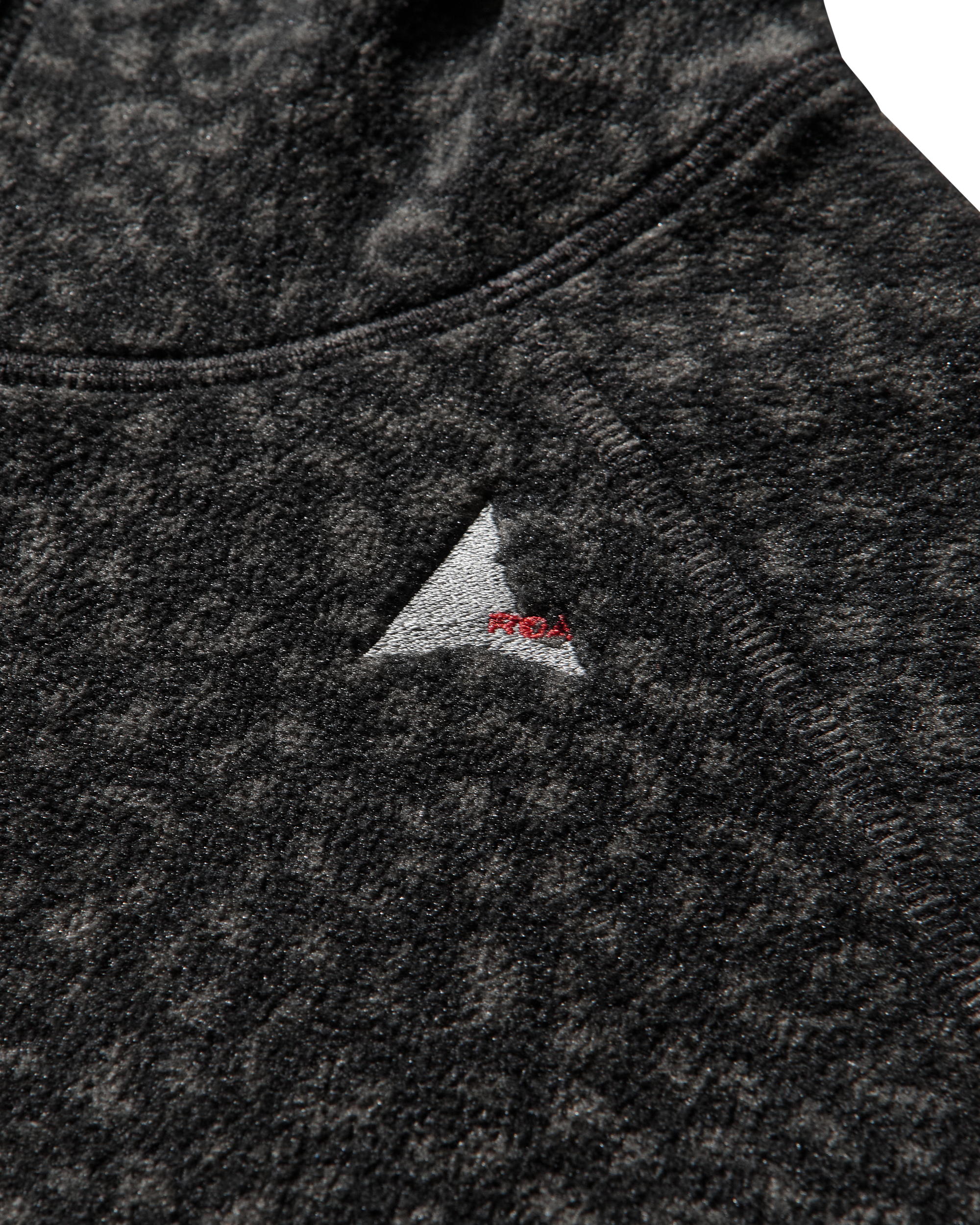 ROA Drowi Polar Fleece Hoodie J345091-S-Black 3