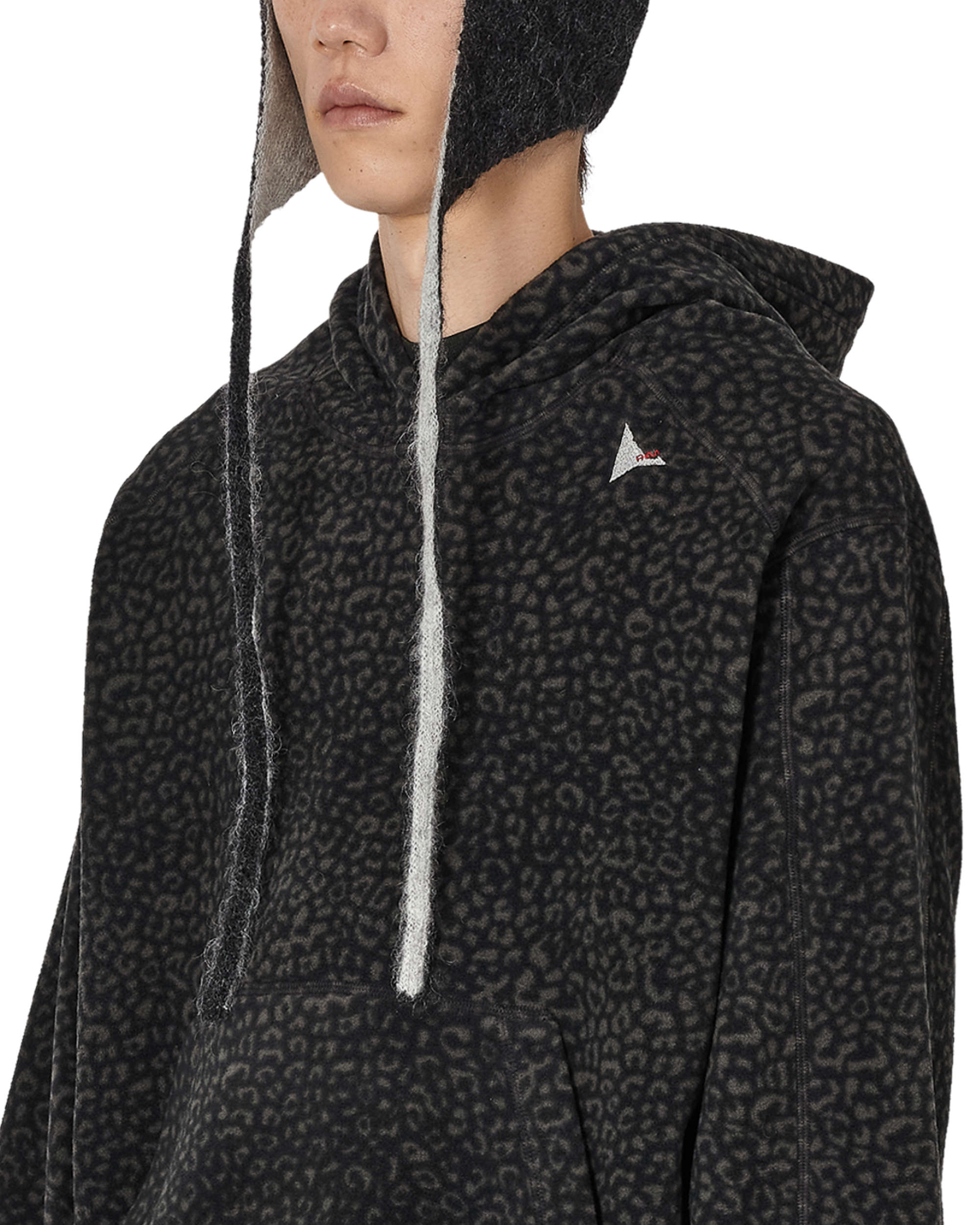 ROA Drowi Polar Fleece Hoodie J345091-M-Black 5