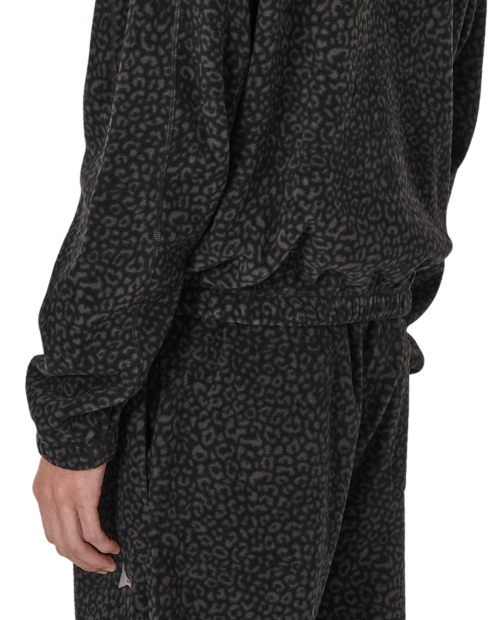 ROA Drowi Polar Fleece Hoodie J345091-M-Black 8