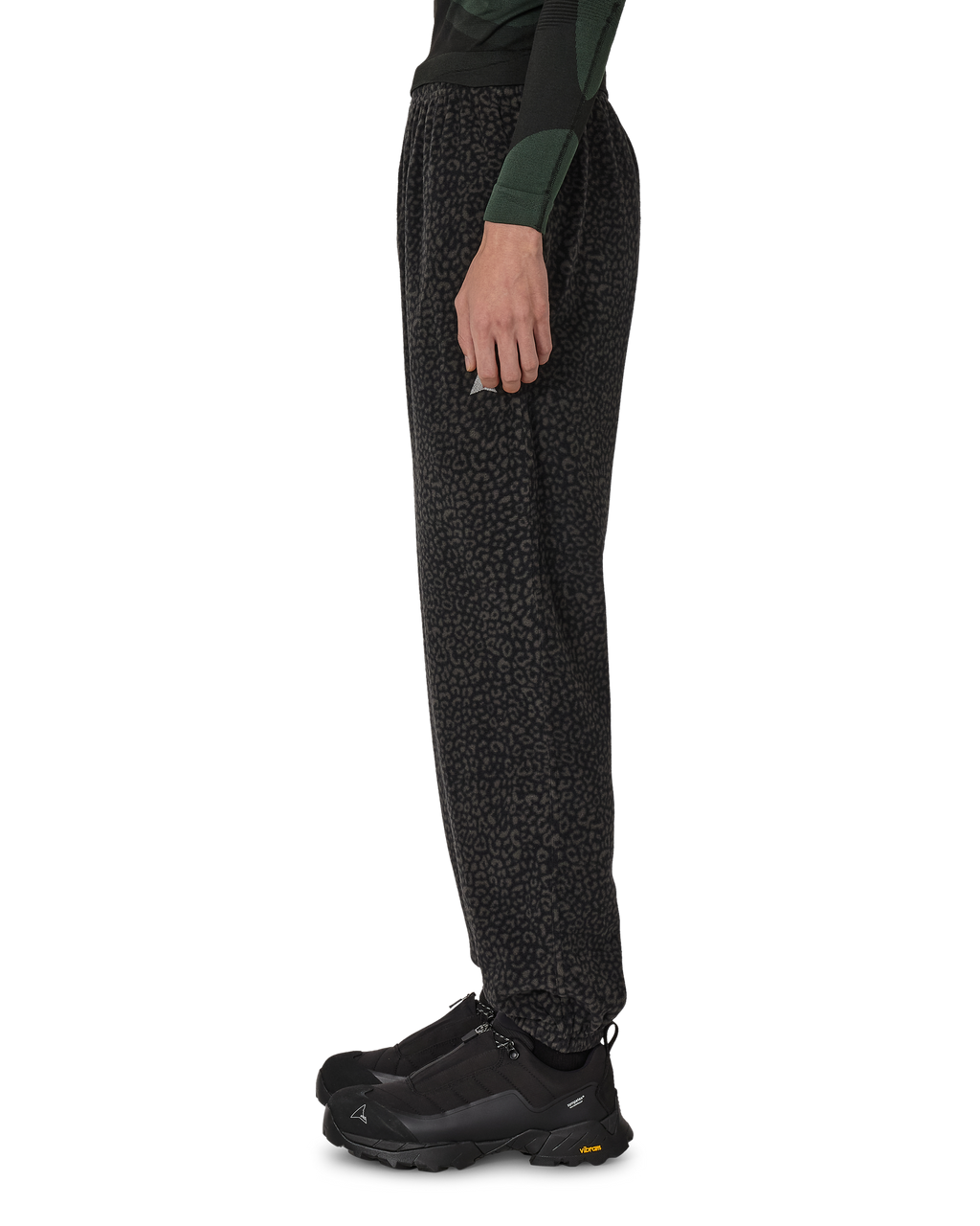 ROA Drowi Polar Fleece Sweatpants J345092-S-Black front
