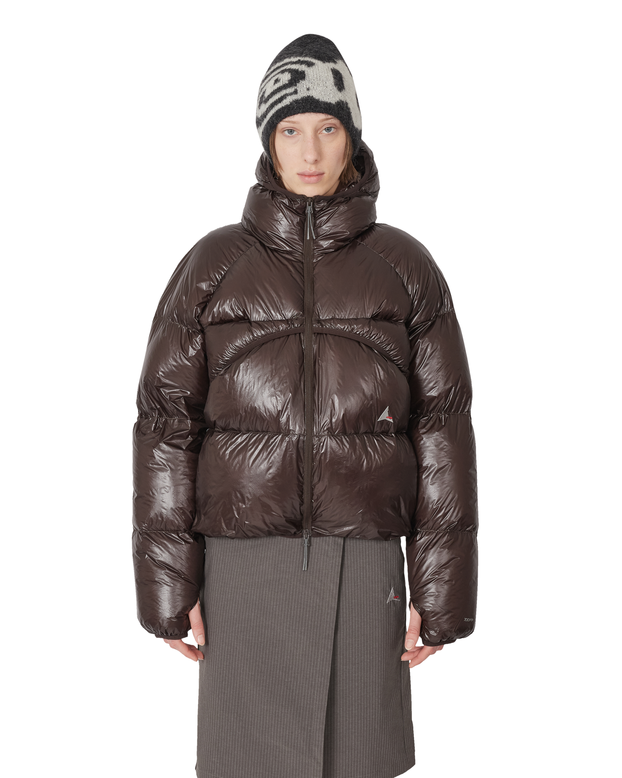 ROA Lithe 700 Fill Power Down Jacket J345093-XS-Brown front