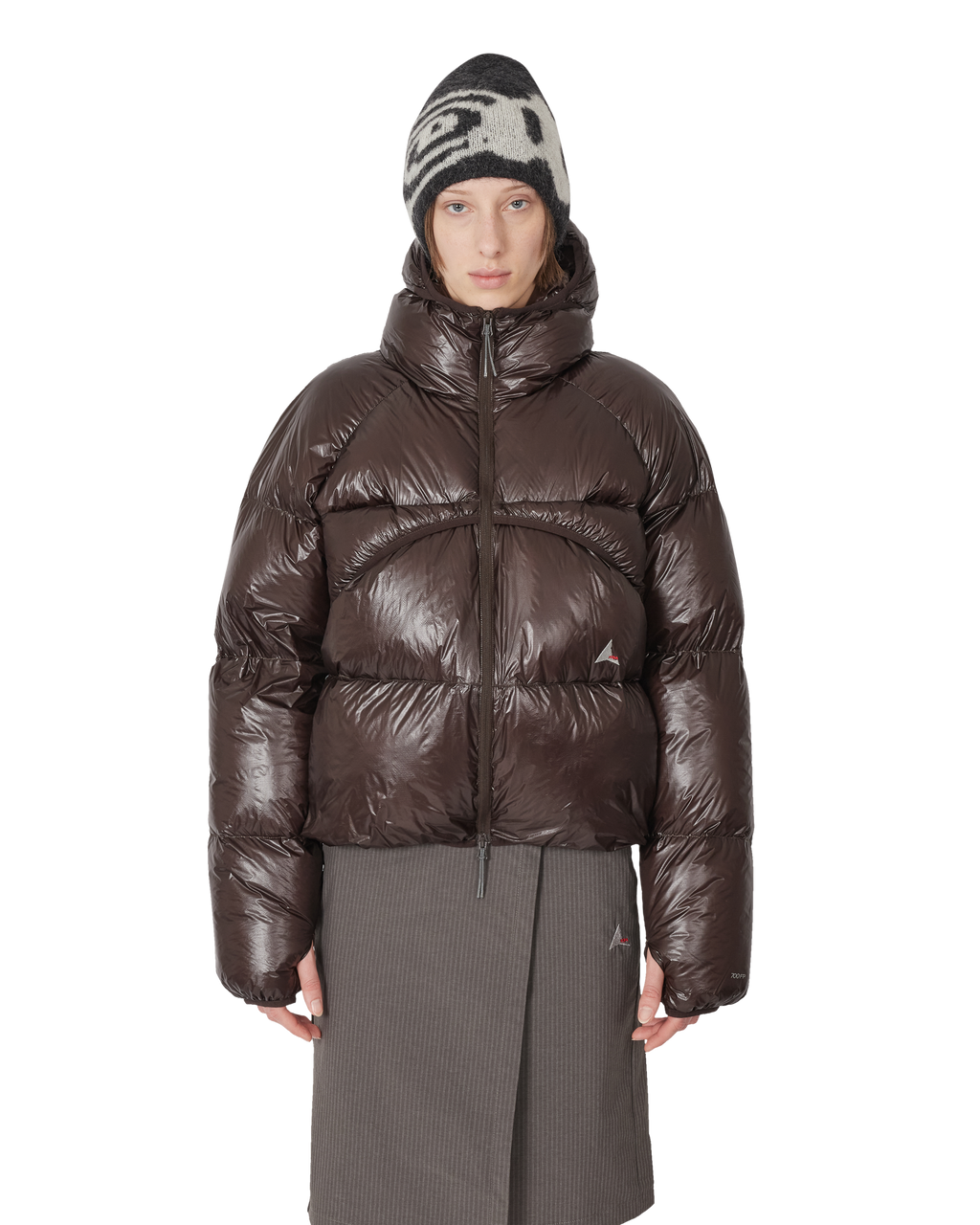 ROA Lithe 700 Fill Power Down Jacket J345093-XS-Brown front