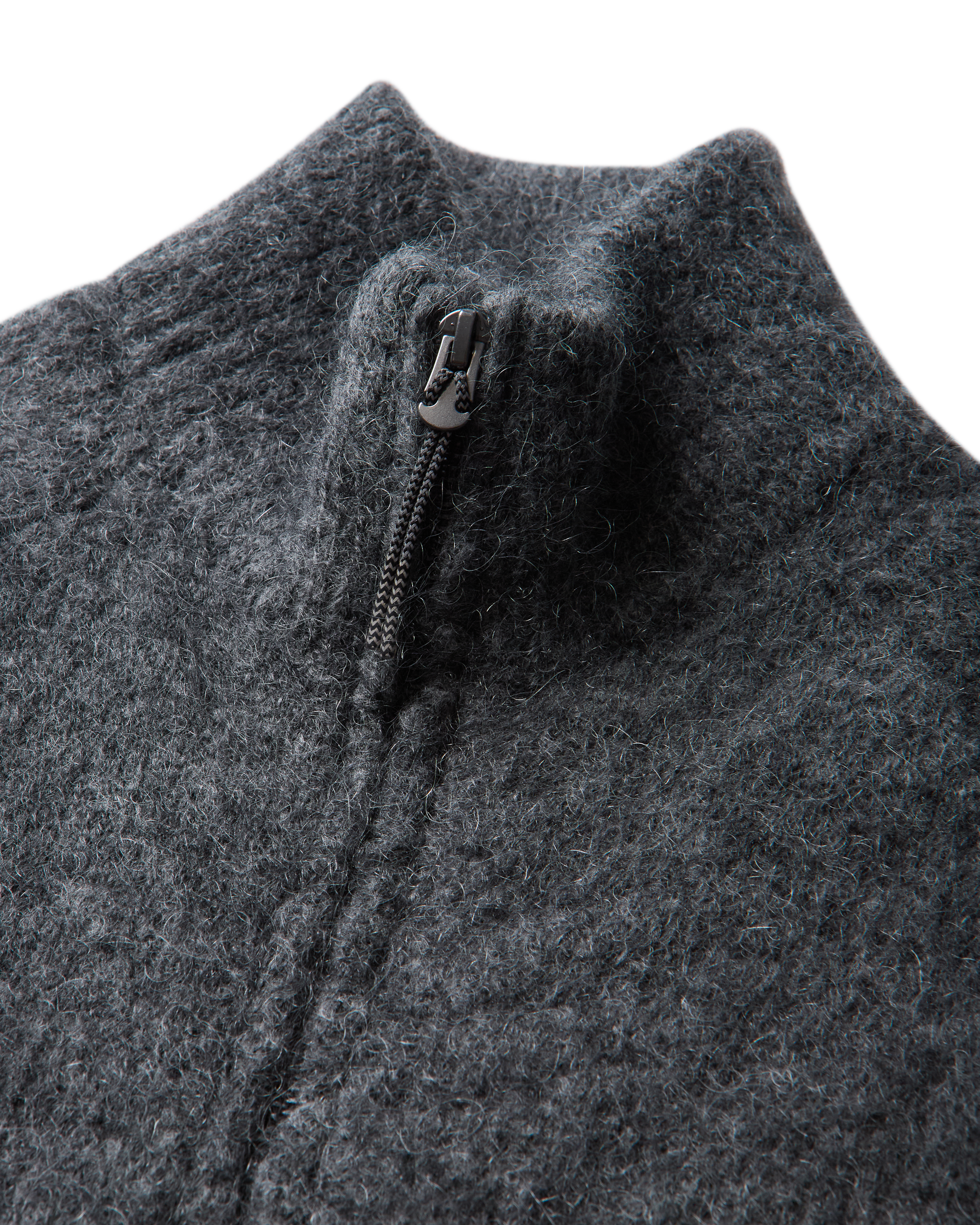 ROA Tasna Mohair Zip Up Sweater J345230-XS-Grey 4