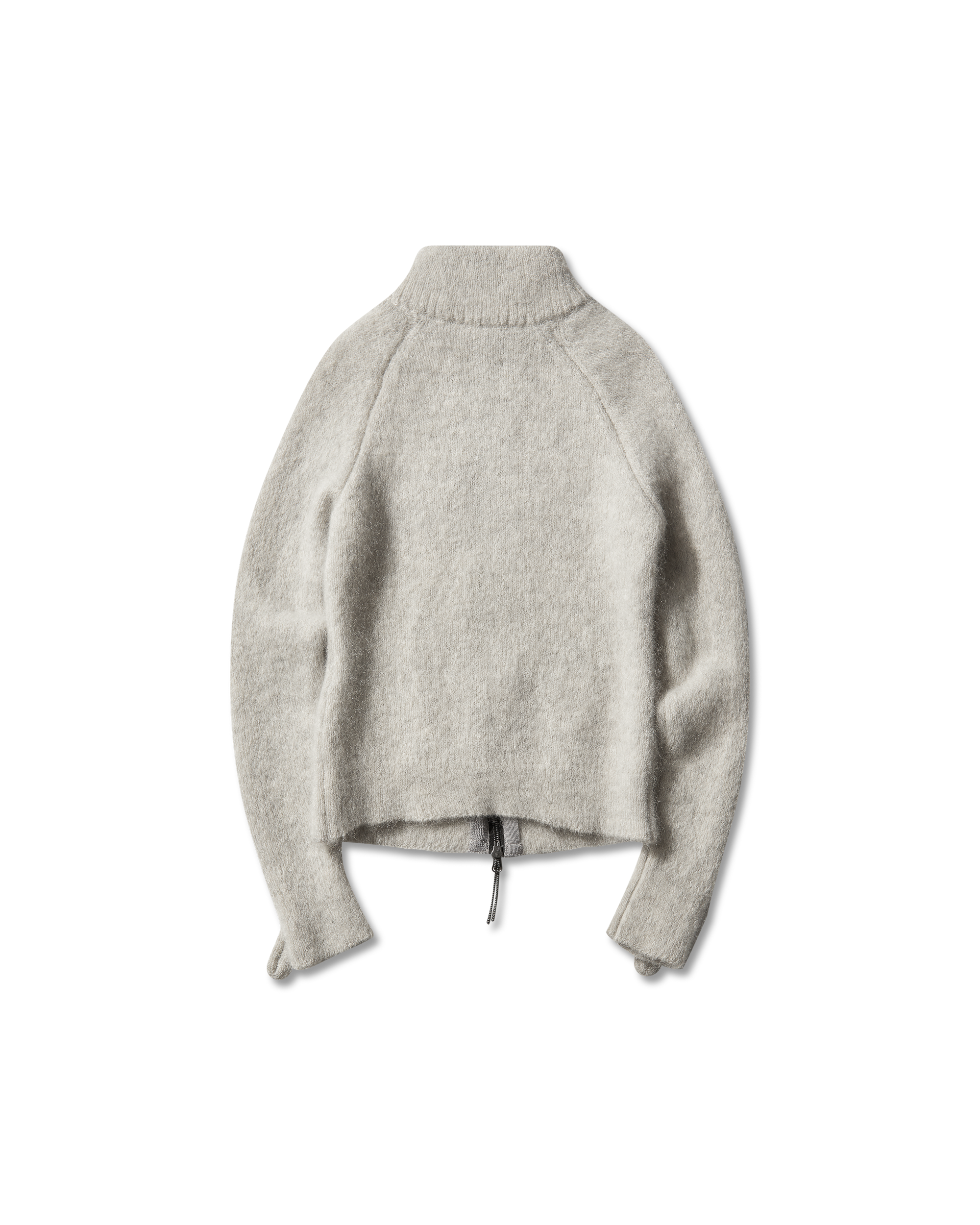 ROA Tasna Mohair Zip Up Sweater J345231-XS-White 10