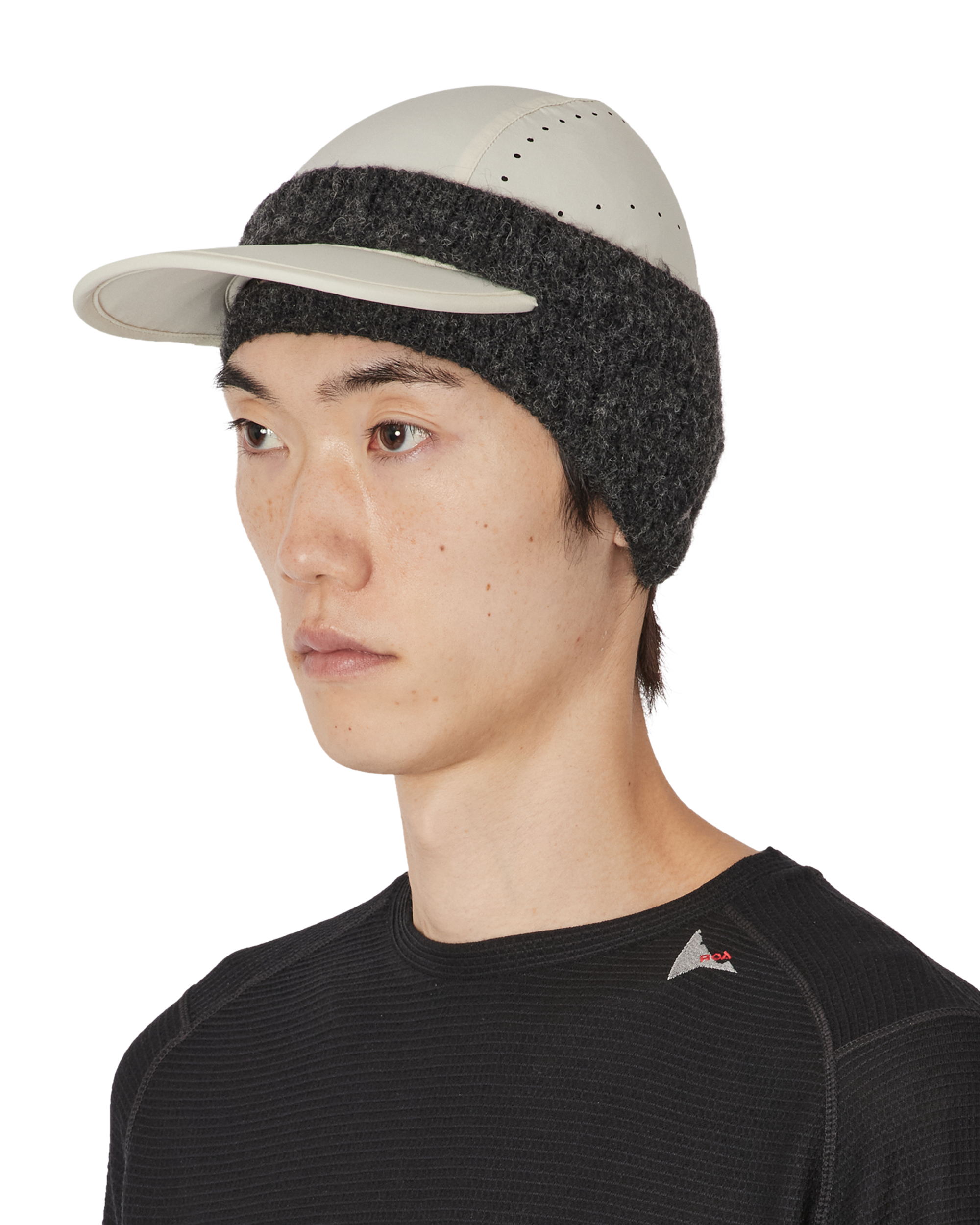 ROA Hawk Wool Knit Ear Warmer J345233-ONE SIZE-Black 8