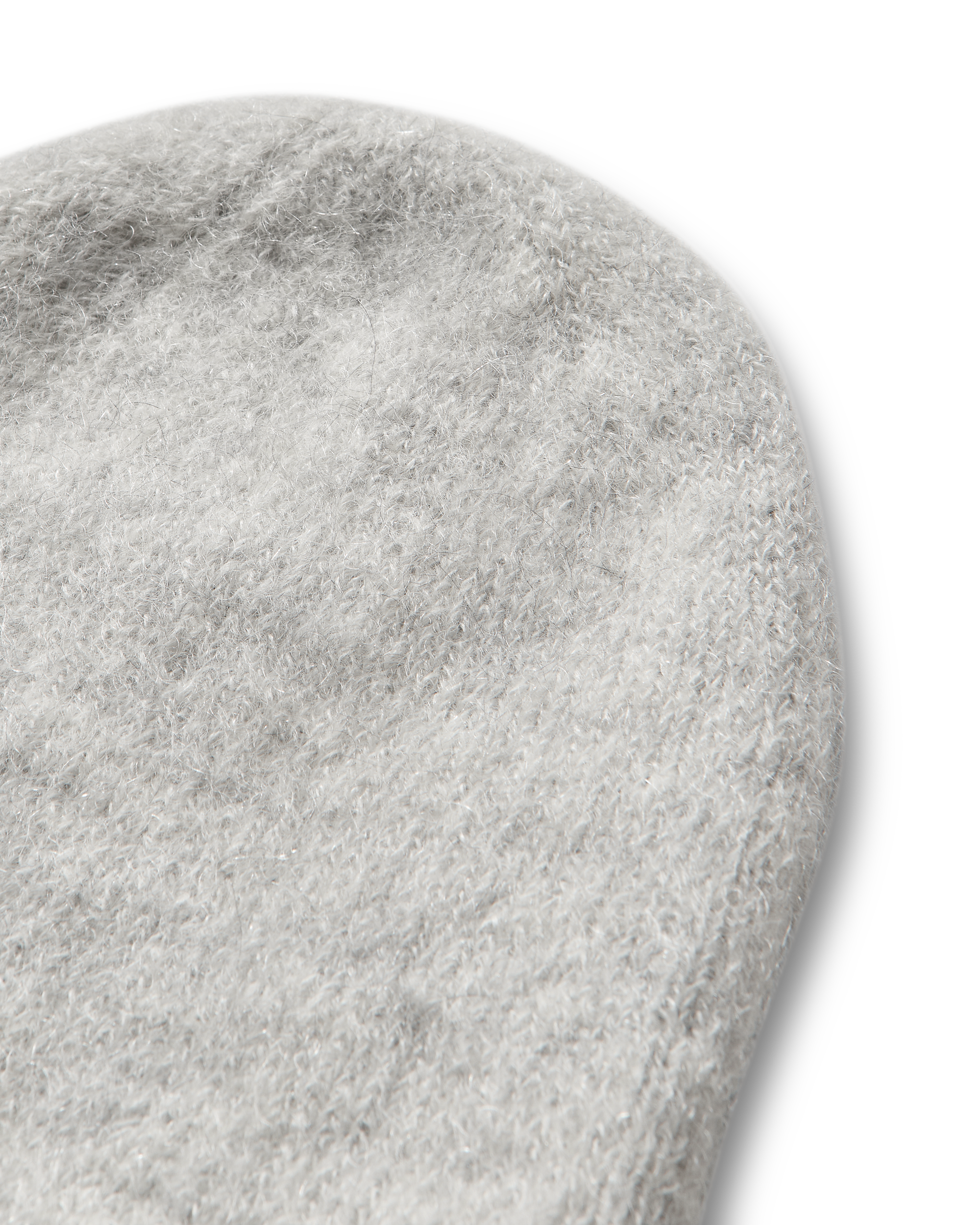 ROA Logo Mohair Bonnet Beanie J345239-ONE SIZE-White 6