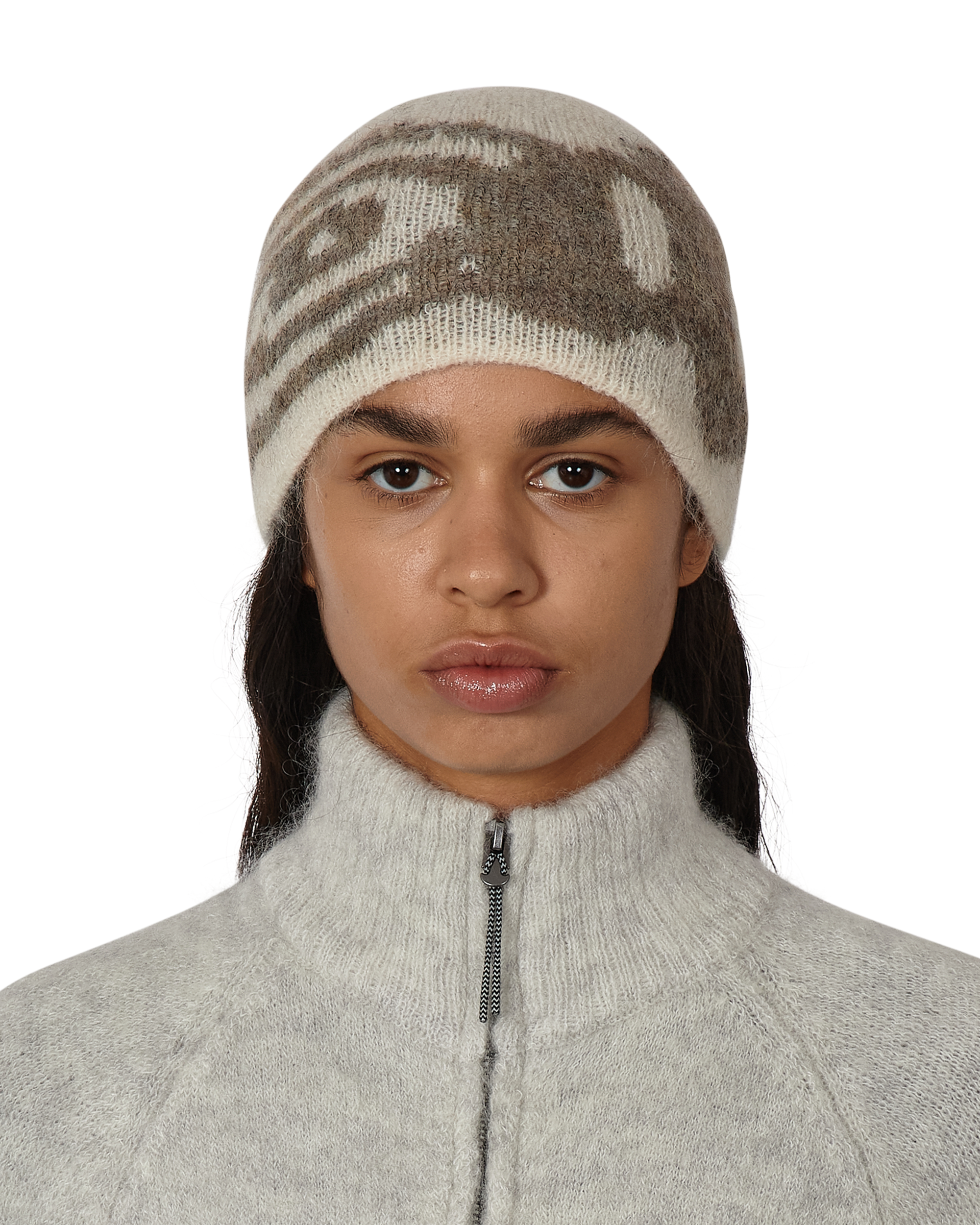 ROA Vortex Mohair Beanie J345241-ONE SIZE-White 5