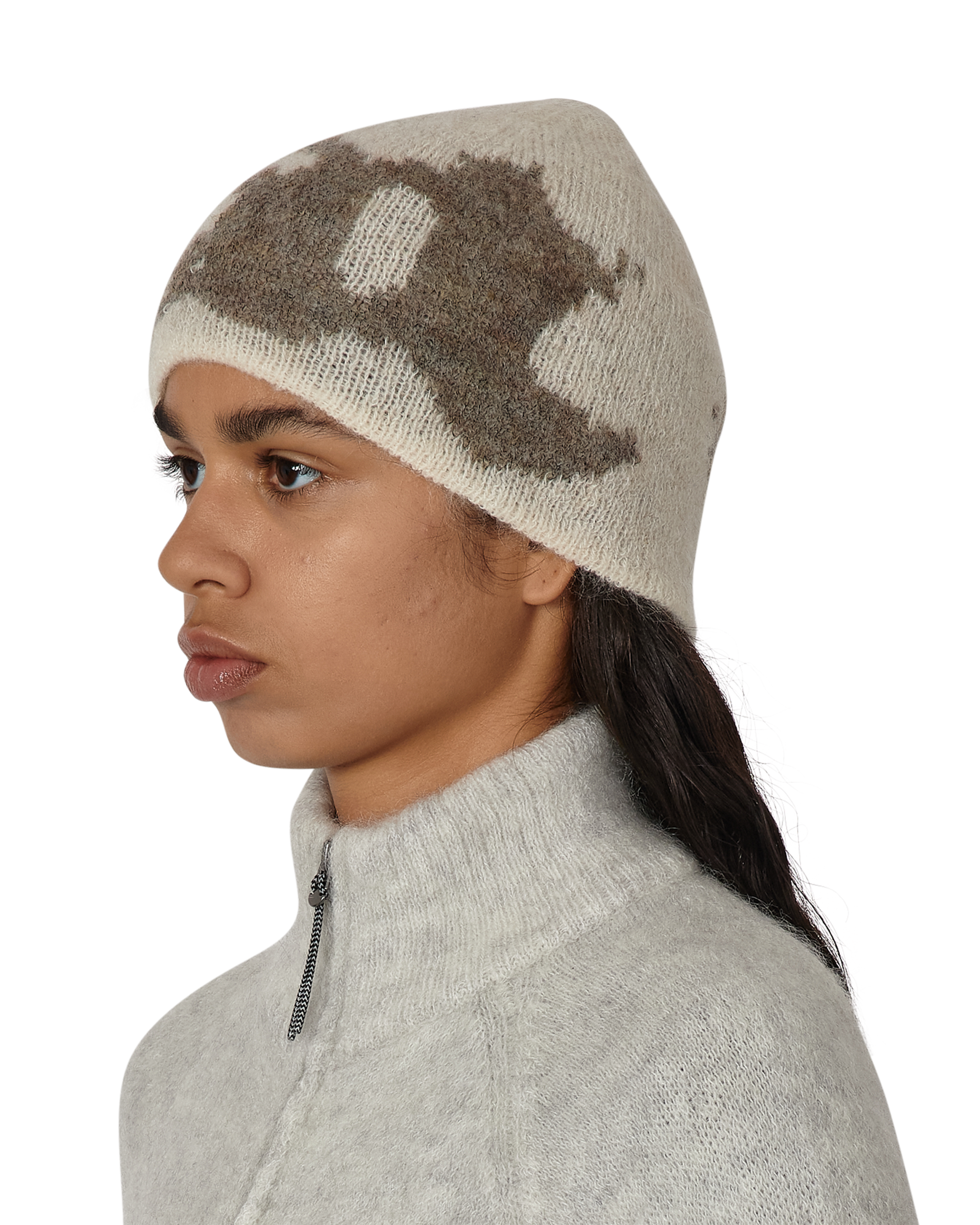 ROA Vortex Mohair Beanie J345241-ONE SIZE-White 6